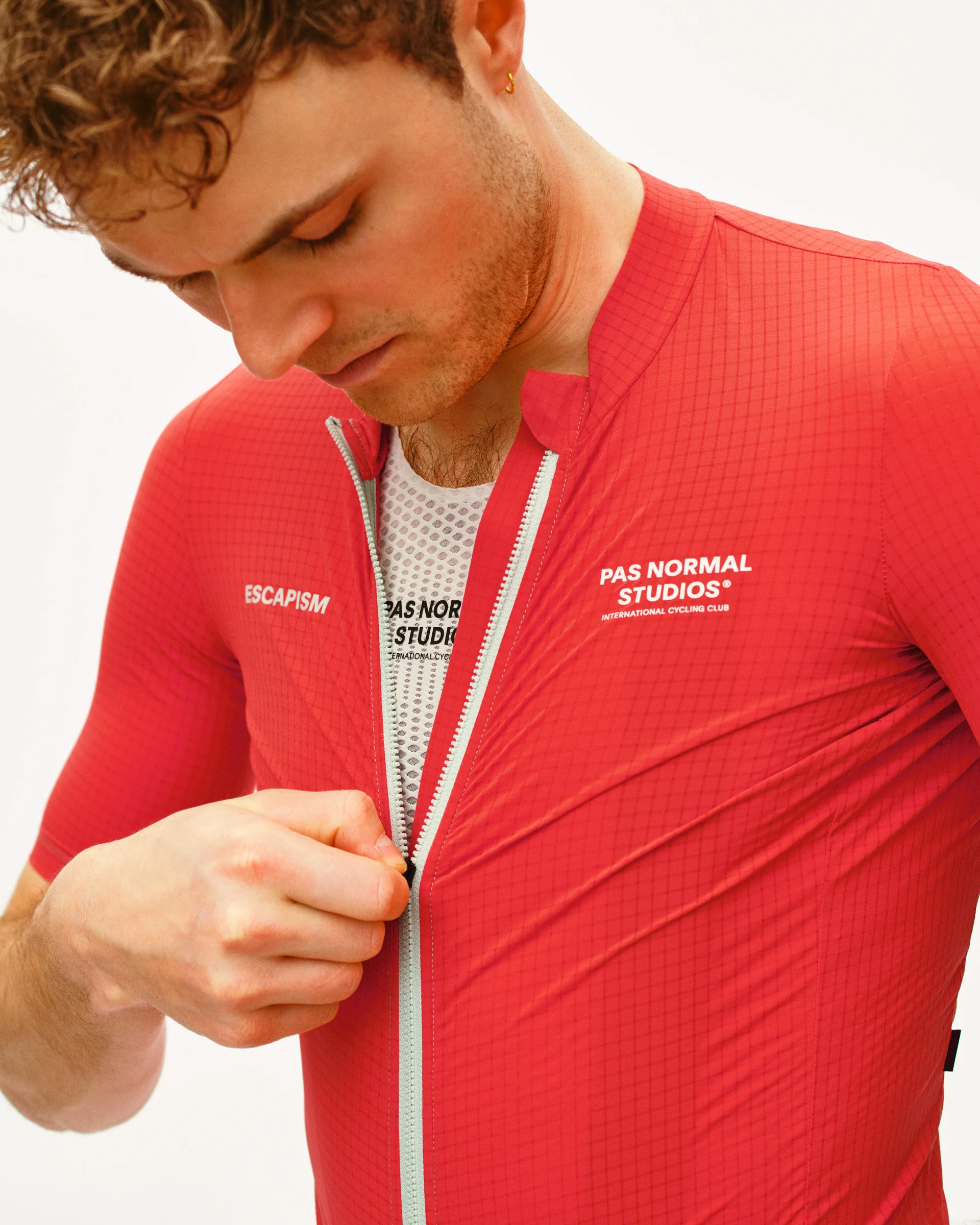 PNS Escapism Men's Light Jersey Classic Red - Image 4