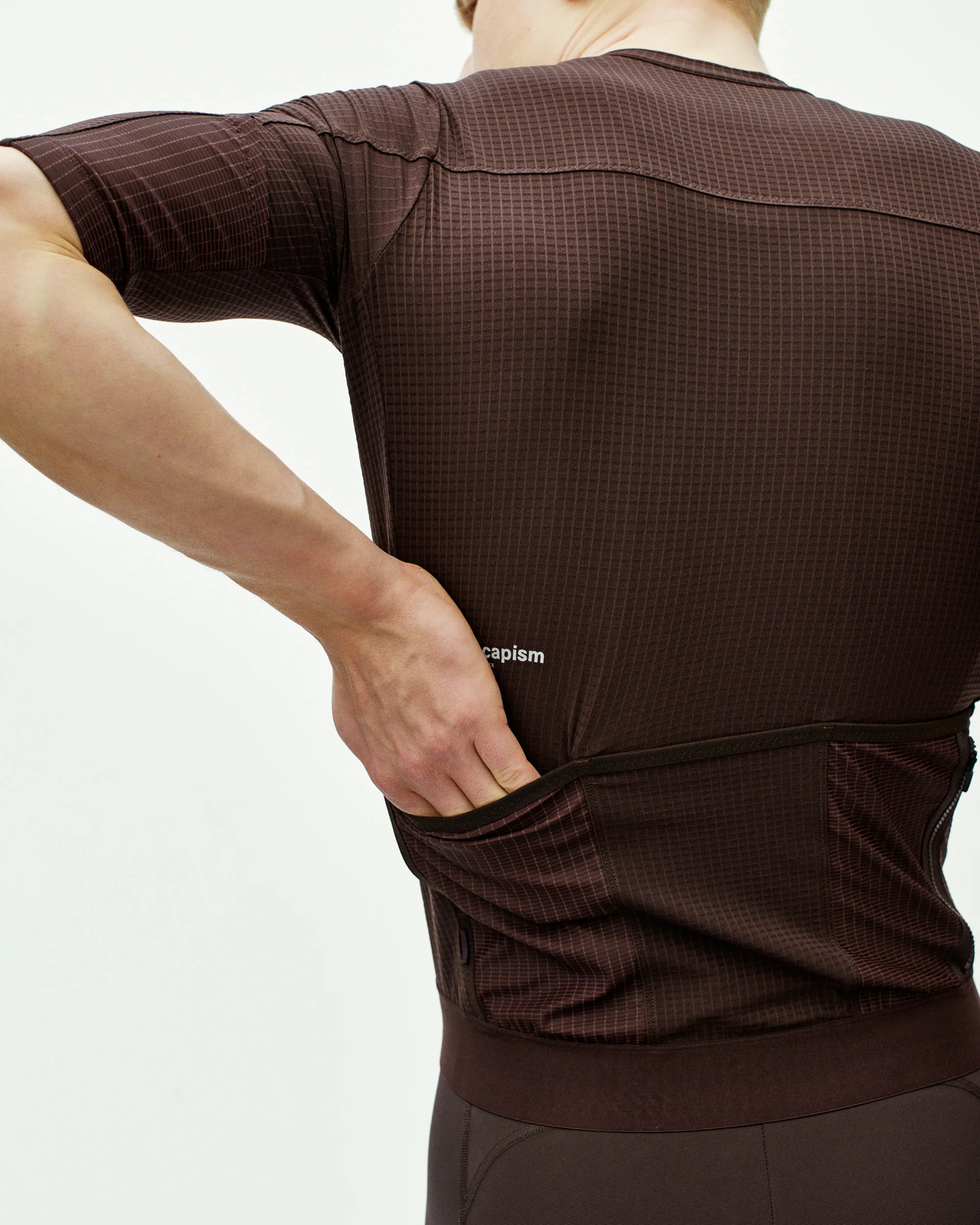 PNS Escapism Men's Jersey Dark Red - Image 12