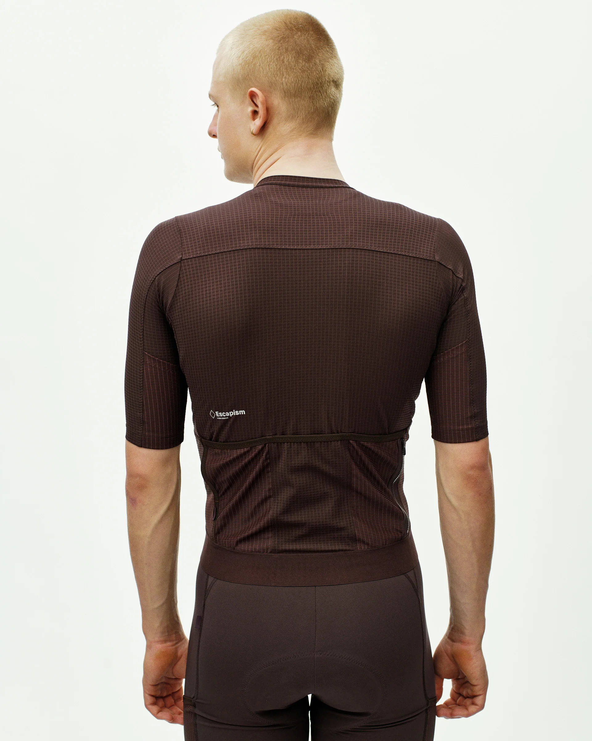 PNS Escapism Men's Jersey Dark Red - Image 4