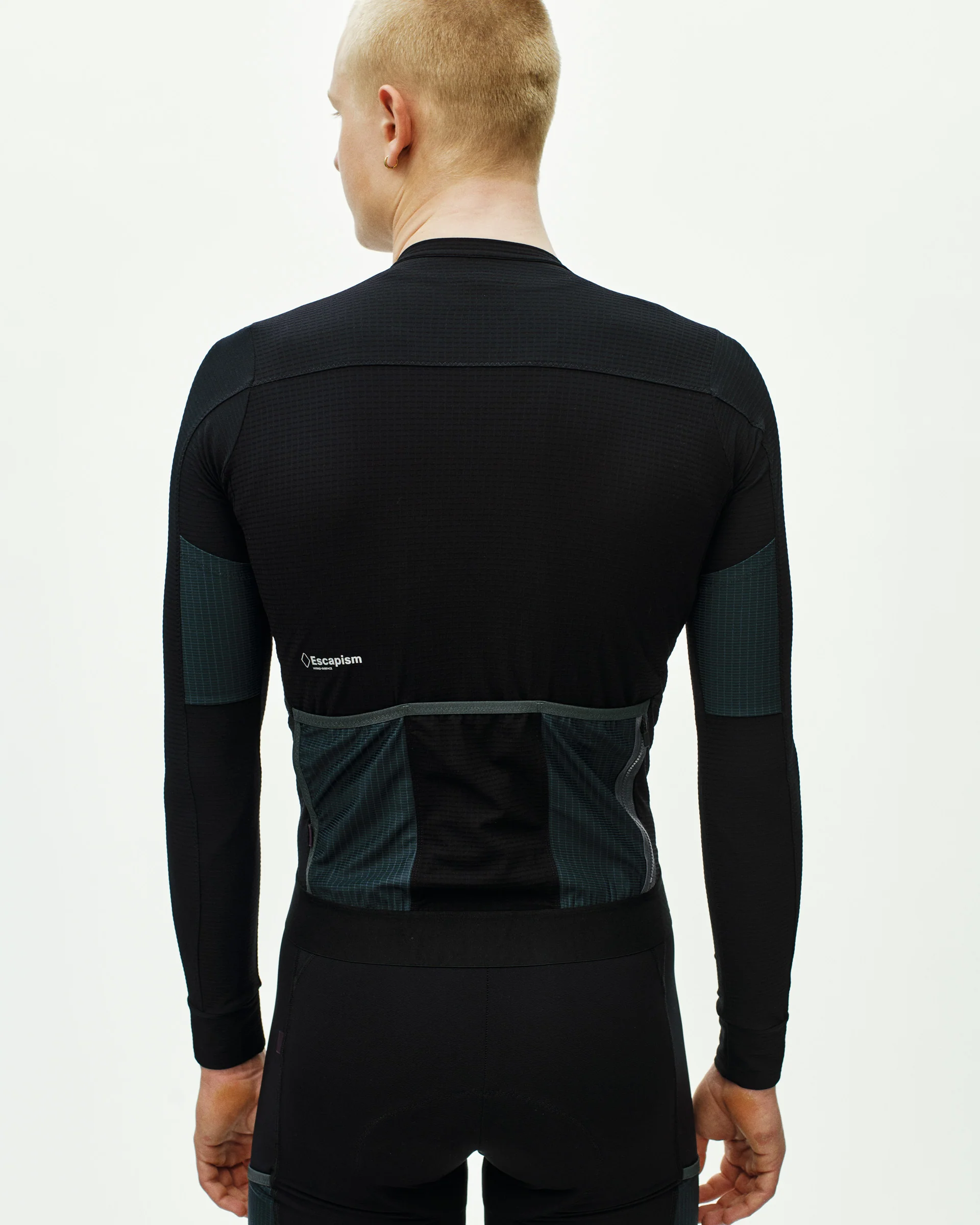 PNS Escapism Men's Long Sleeve Jersey Black - Image 4
