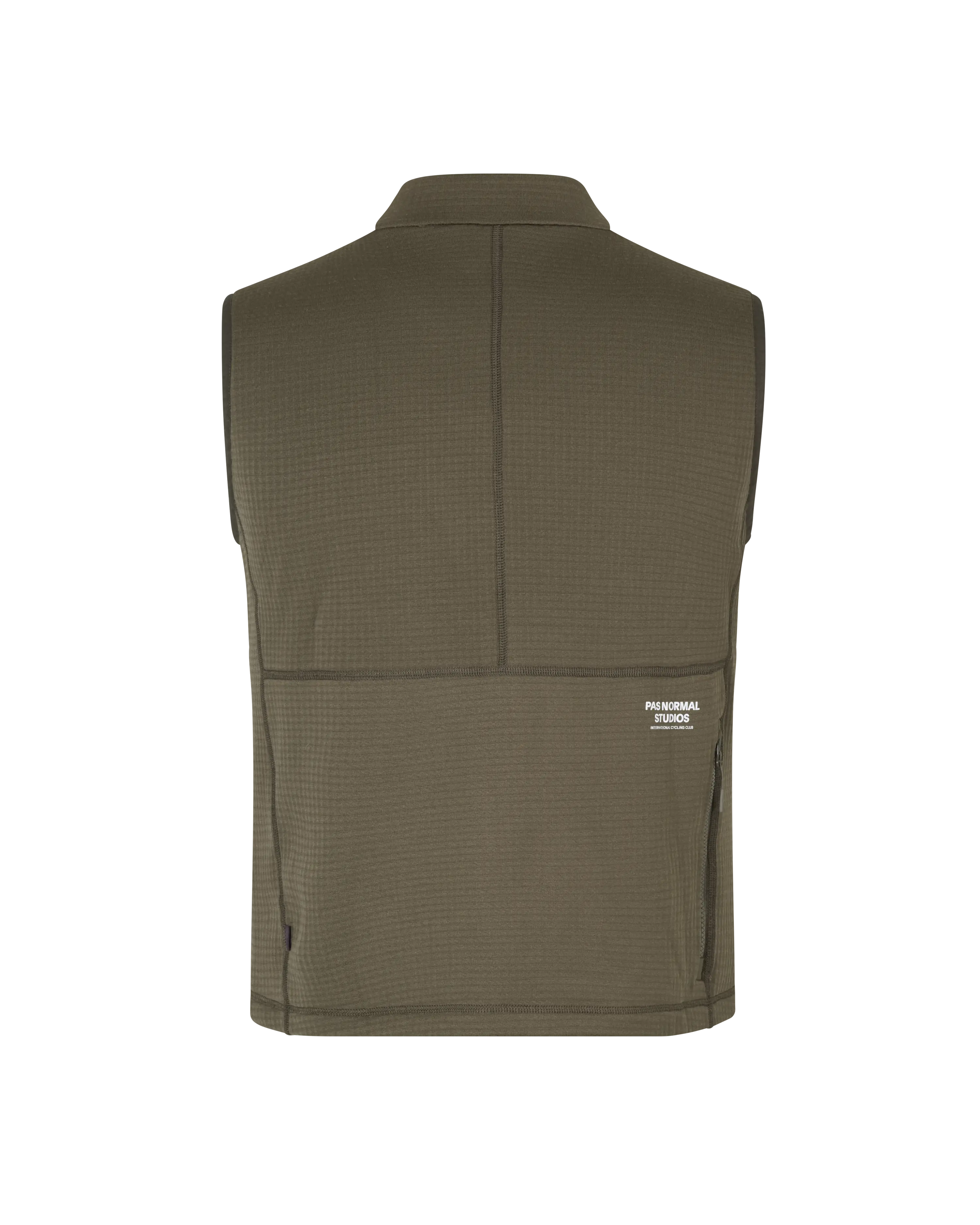 PNS Escapism Performance Fleece Vest Dark Stone - Image 2