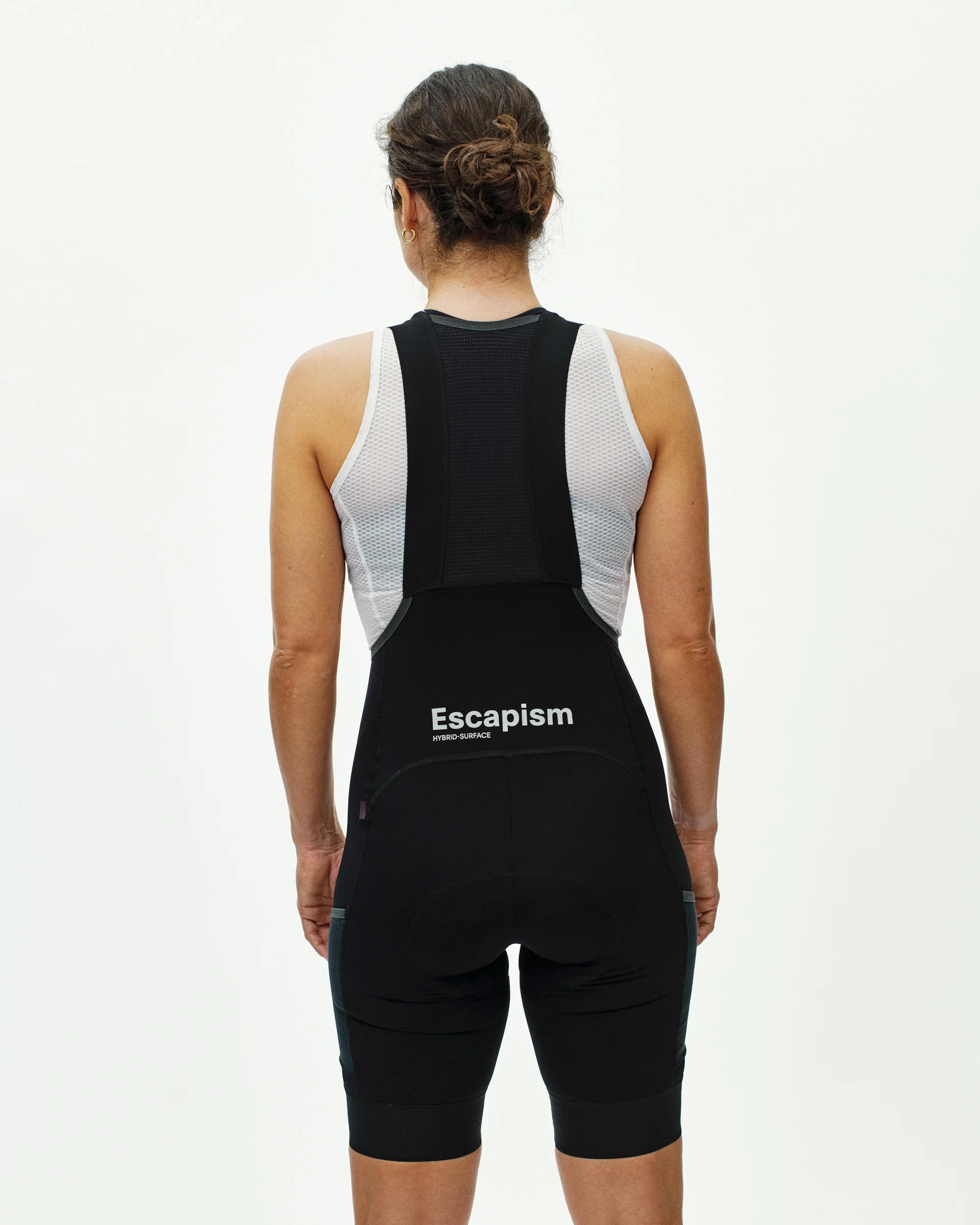 PNS Escapism Women's Cargo Bib Shorts Black - Image 4