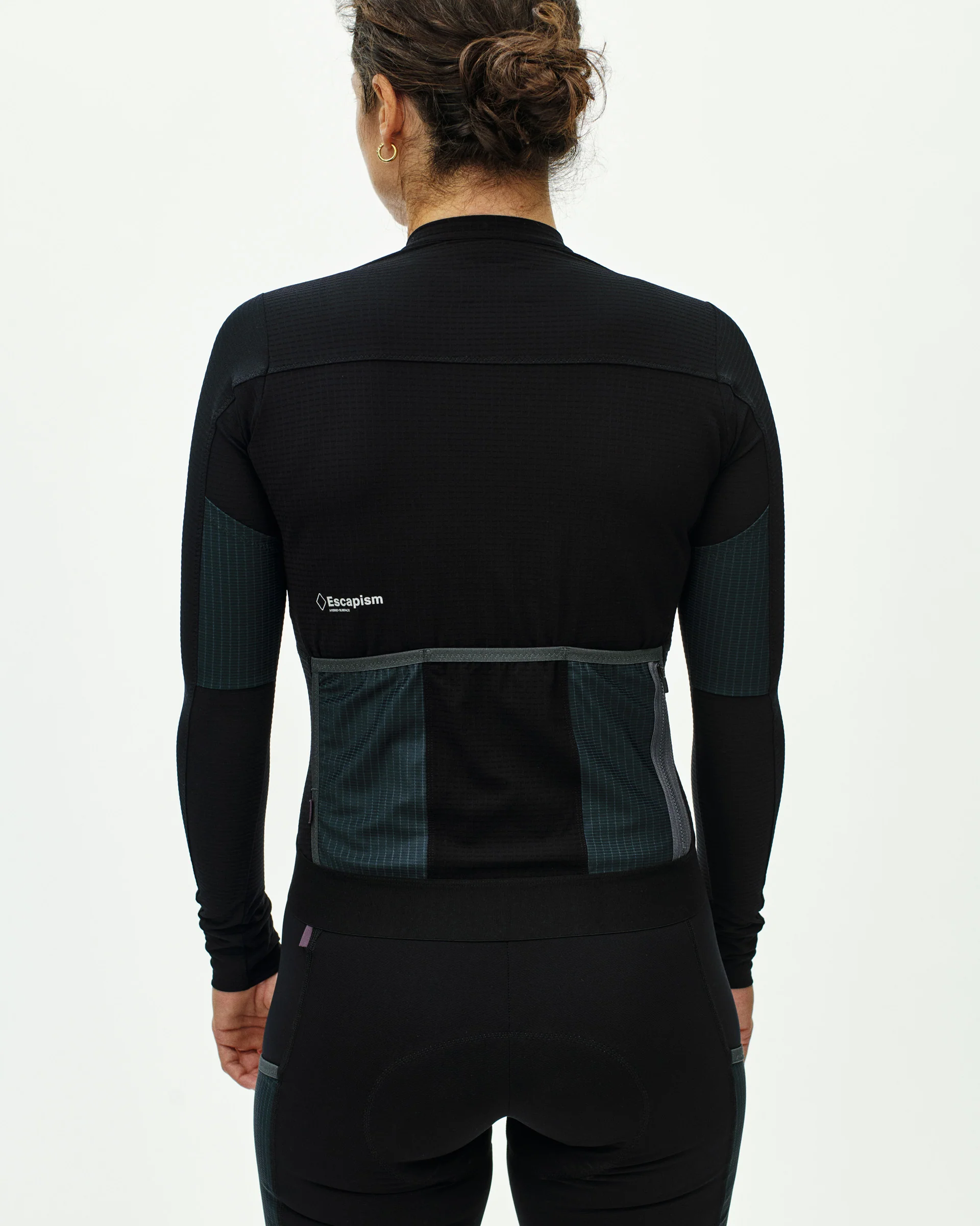 PNS Escapism Women's Long Sleeve Jersey Black - Image 4