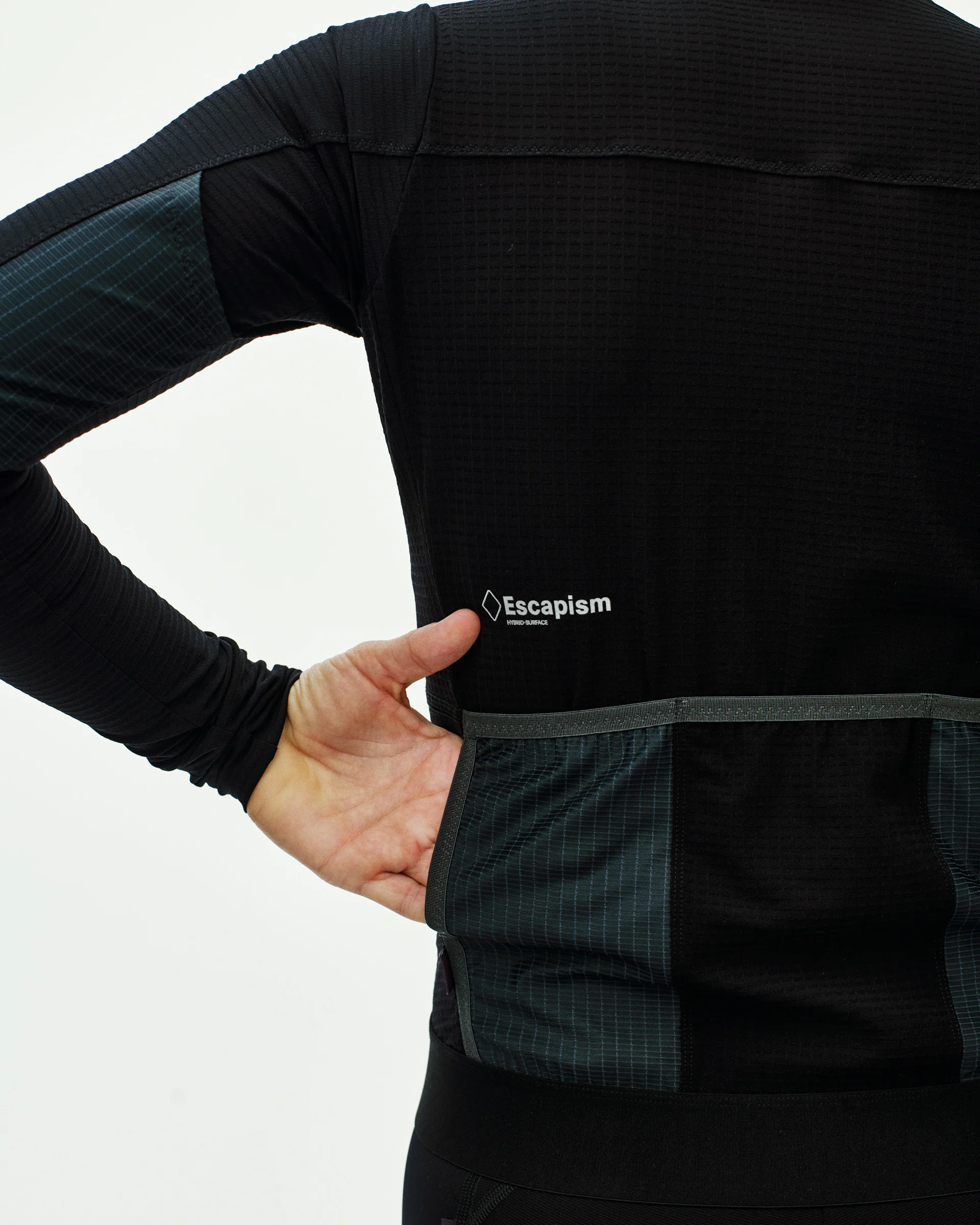 PNS Escapism Women's Long Sleeve Jersey Black - Image 9