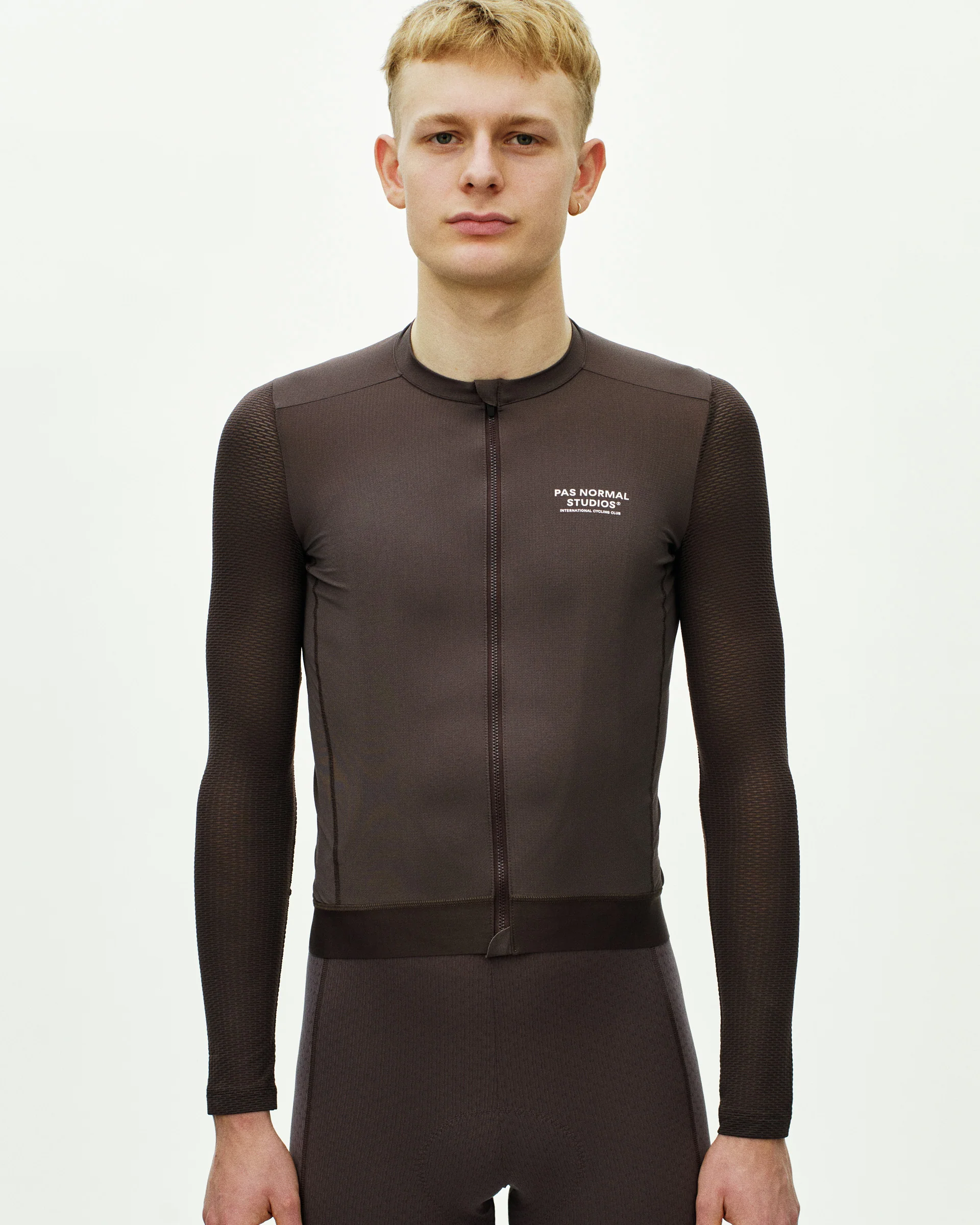 PNS Essential Light Men's Long Sleeve Jersey Dark Purple - Image 2