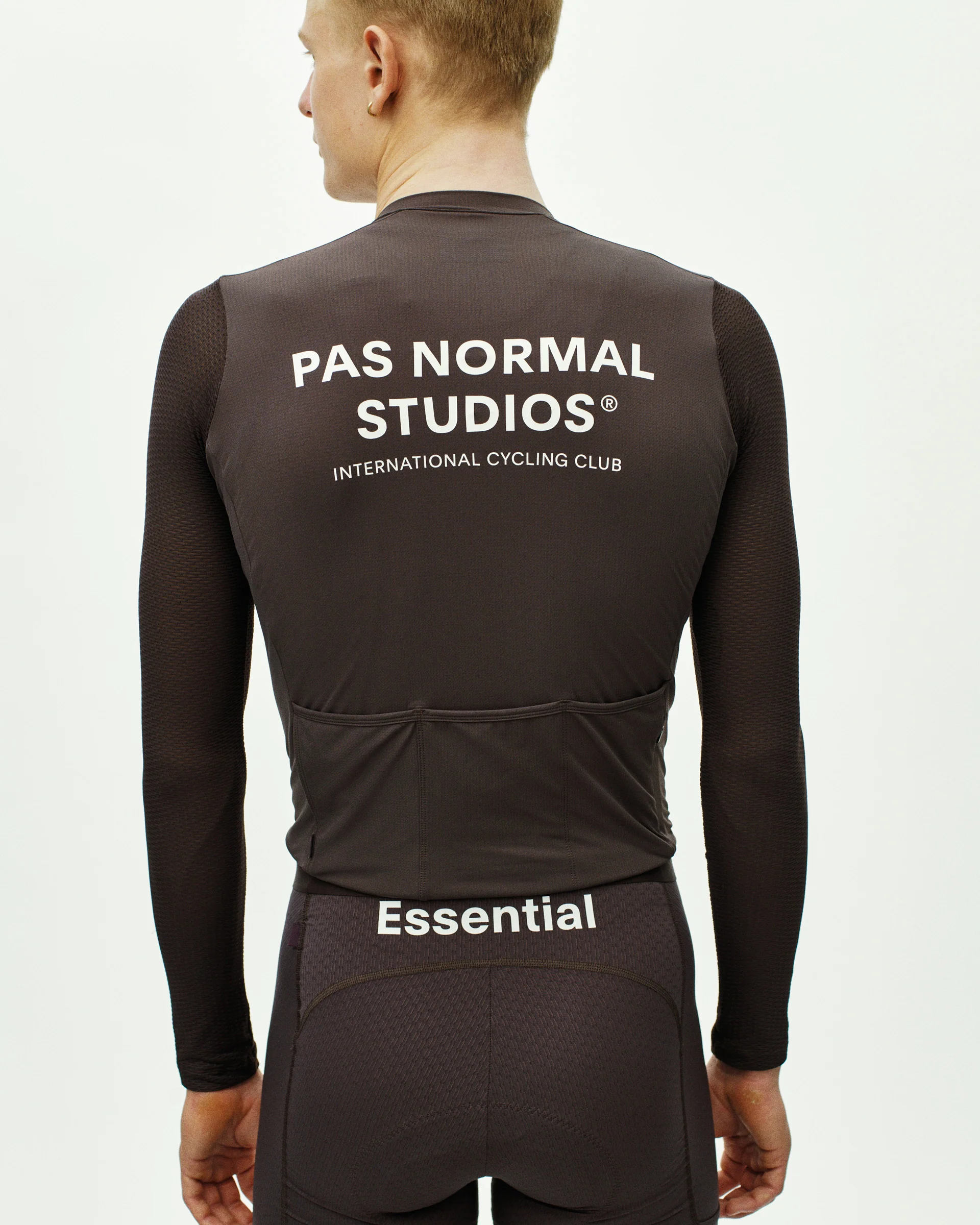 PNS Essential Light Men's Long Sleeve Jersey Dark Purple - Image 4