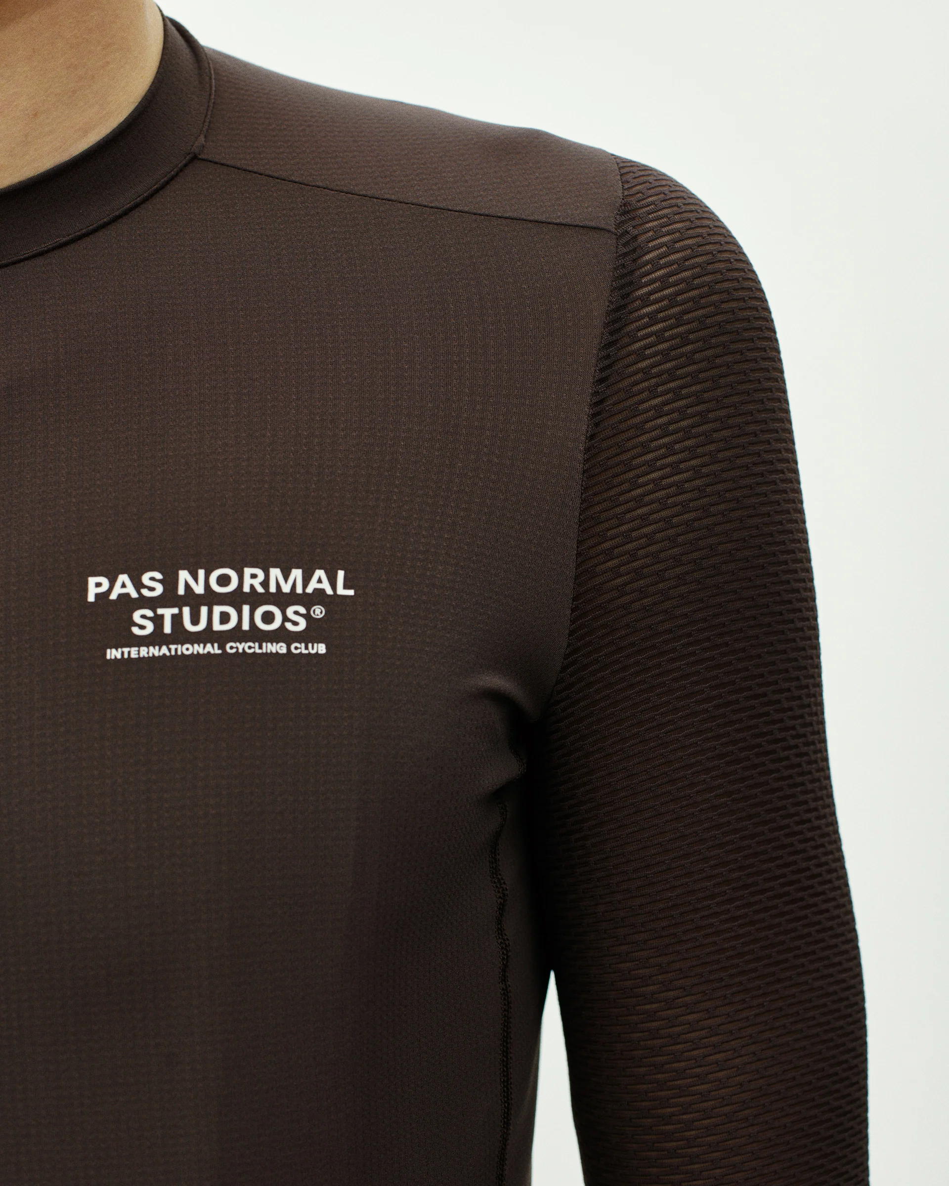 PNS Essential Light Men's Long Sleeve Jersey Dark Purple - Image 9