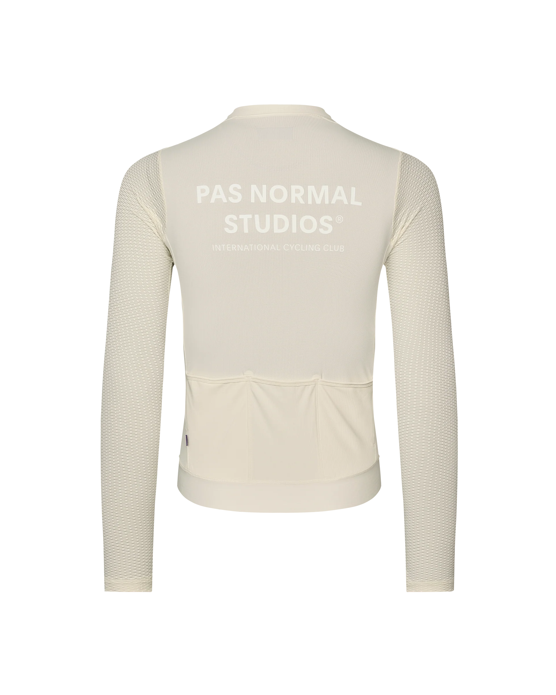 PNS Essential Light Men's Long Sleeve Jersey Off White - Image 3