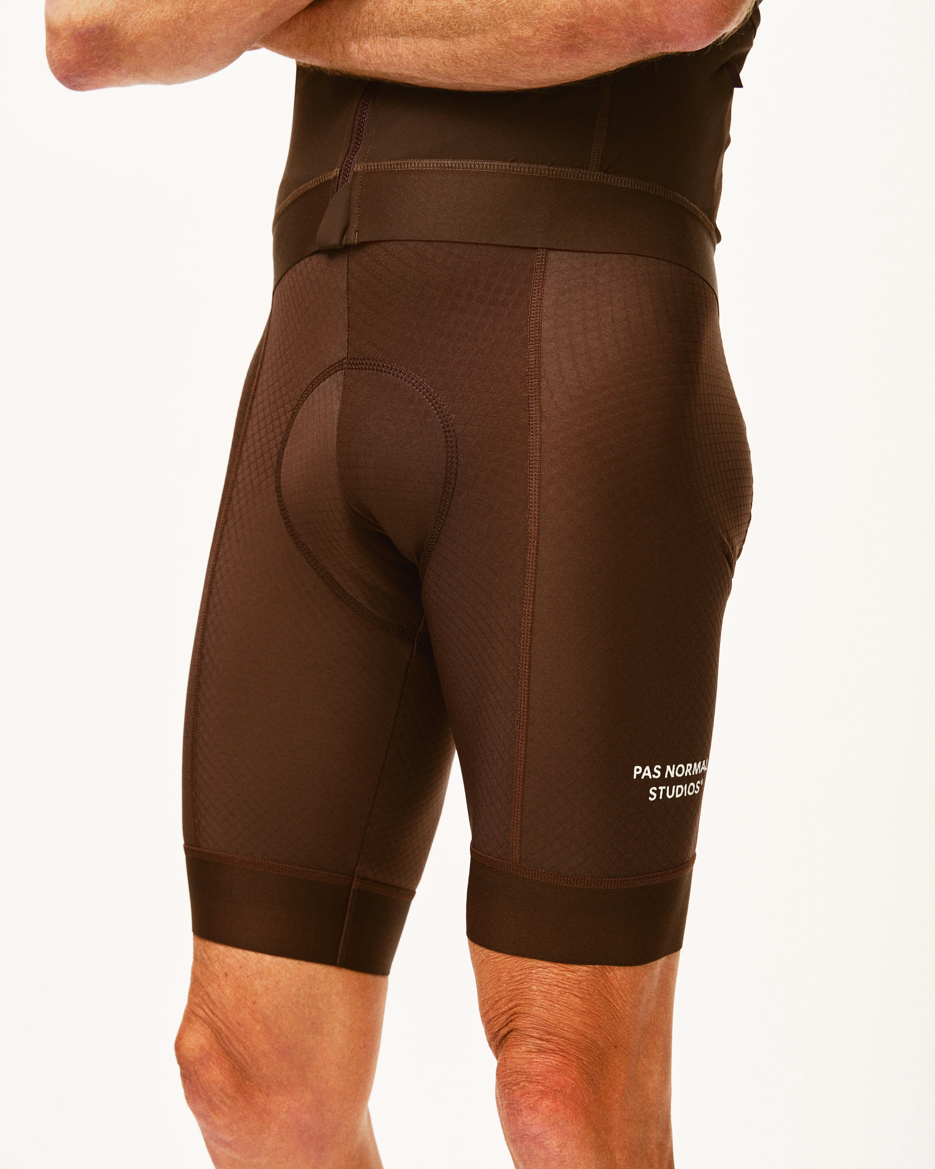 PNS Essential Men's Bib Shorts Light Brown - Image 4