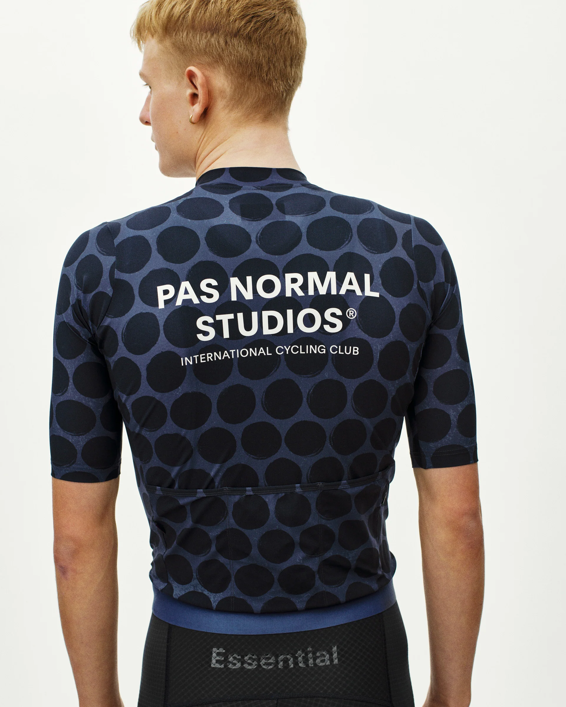 PNS Essential Men's Jersey Dot Dark Navy - Image 4