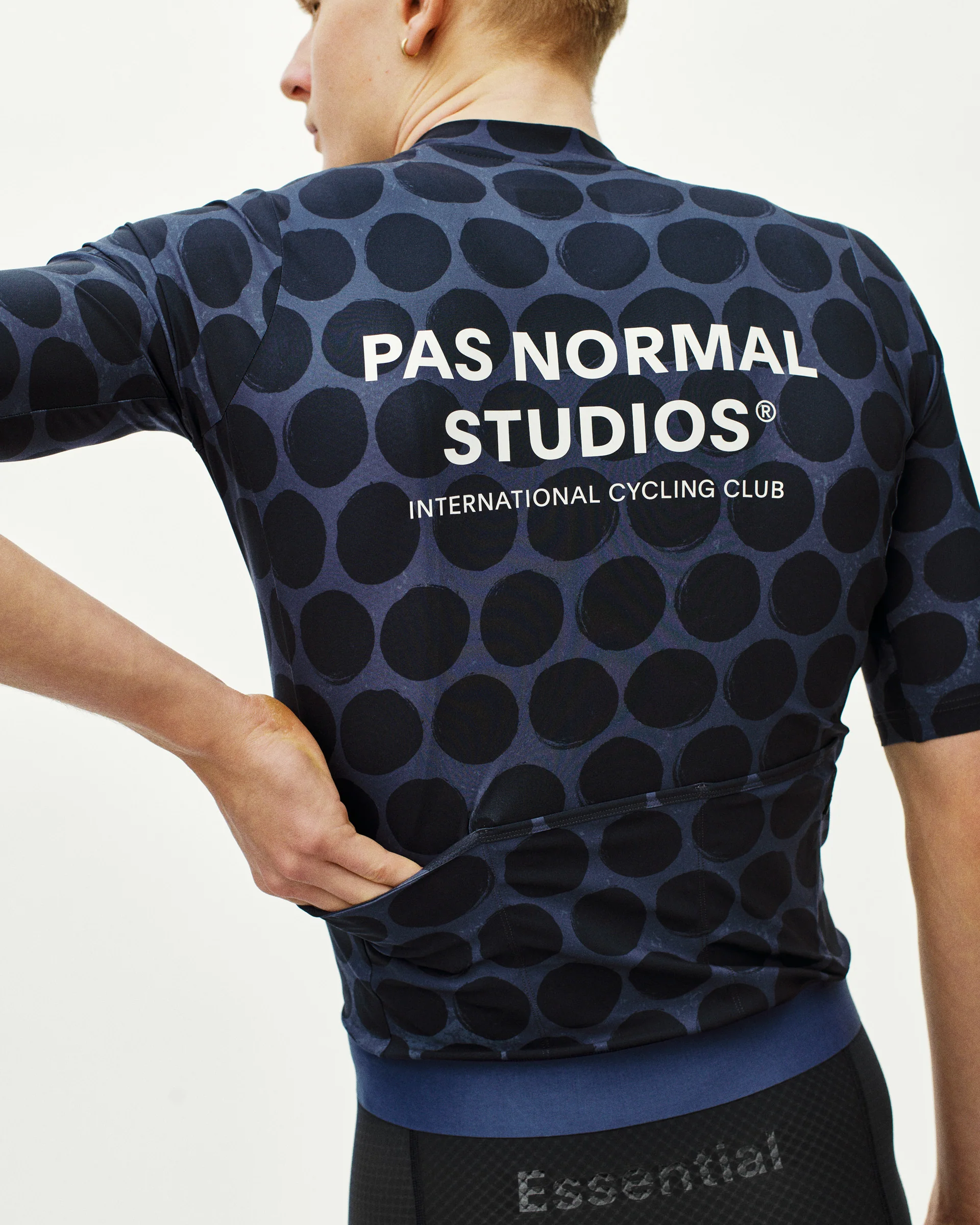 PNS Essential Men's Jersey Dot Dark Navy - Image 6