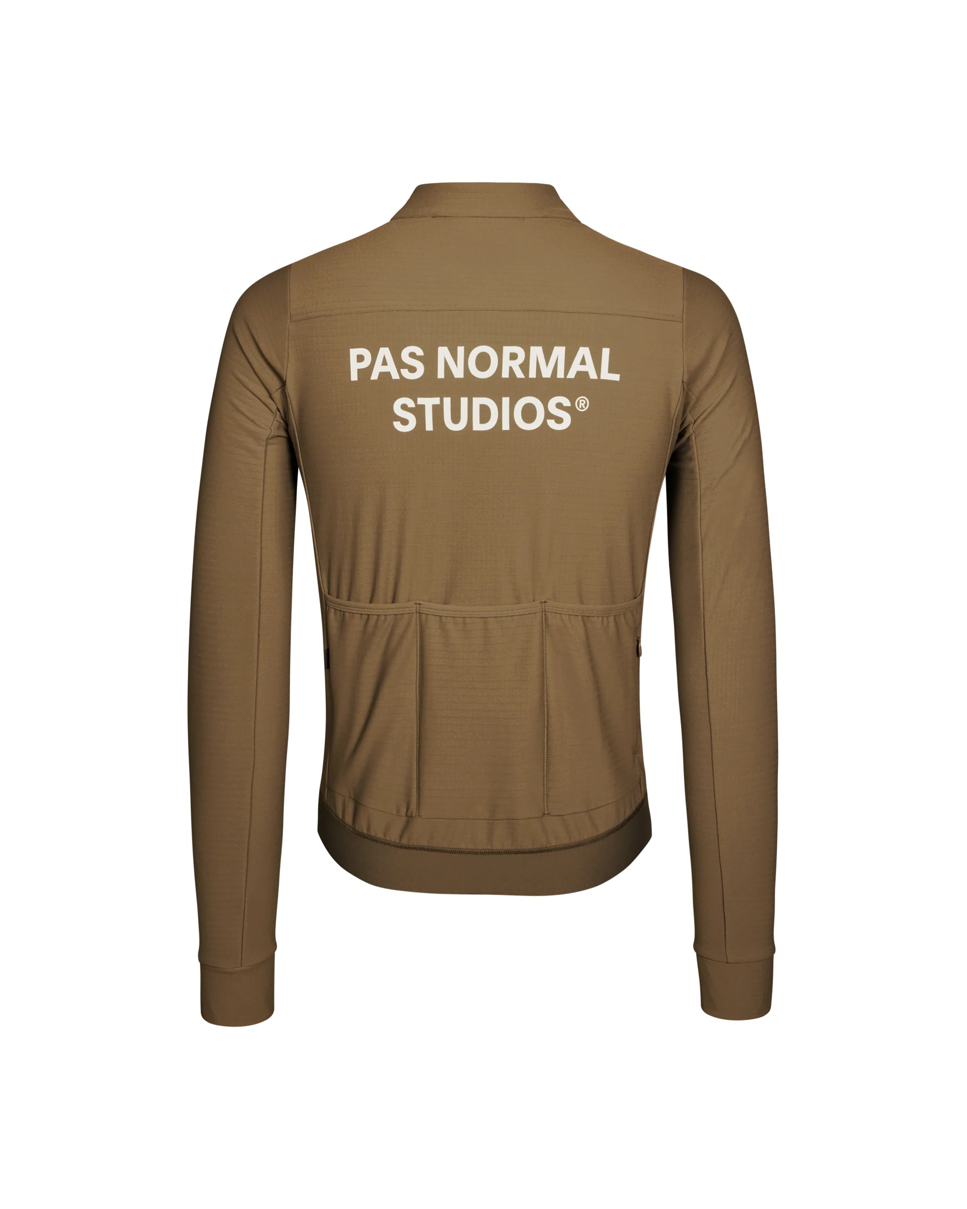 PNS Essential Men's Long Sleeve Jersey Ash Brown - Image 3