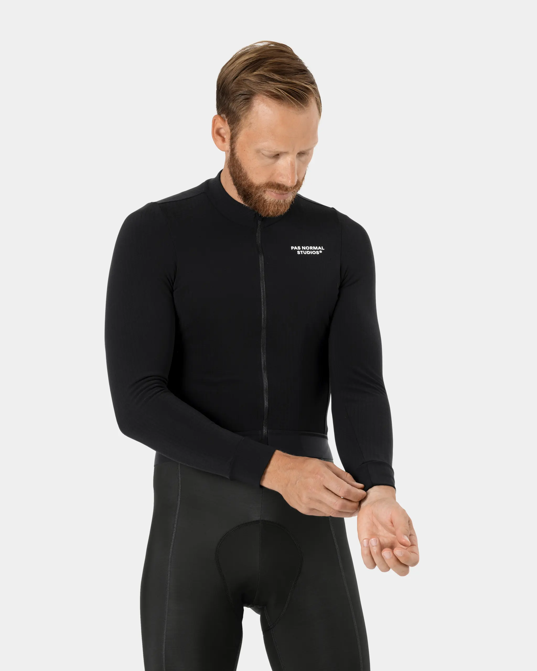 PNS Essential Men's Longsleeve Jersey 2024 Black - Image 4