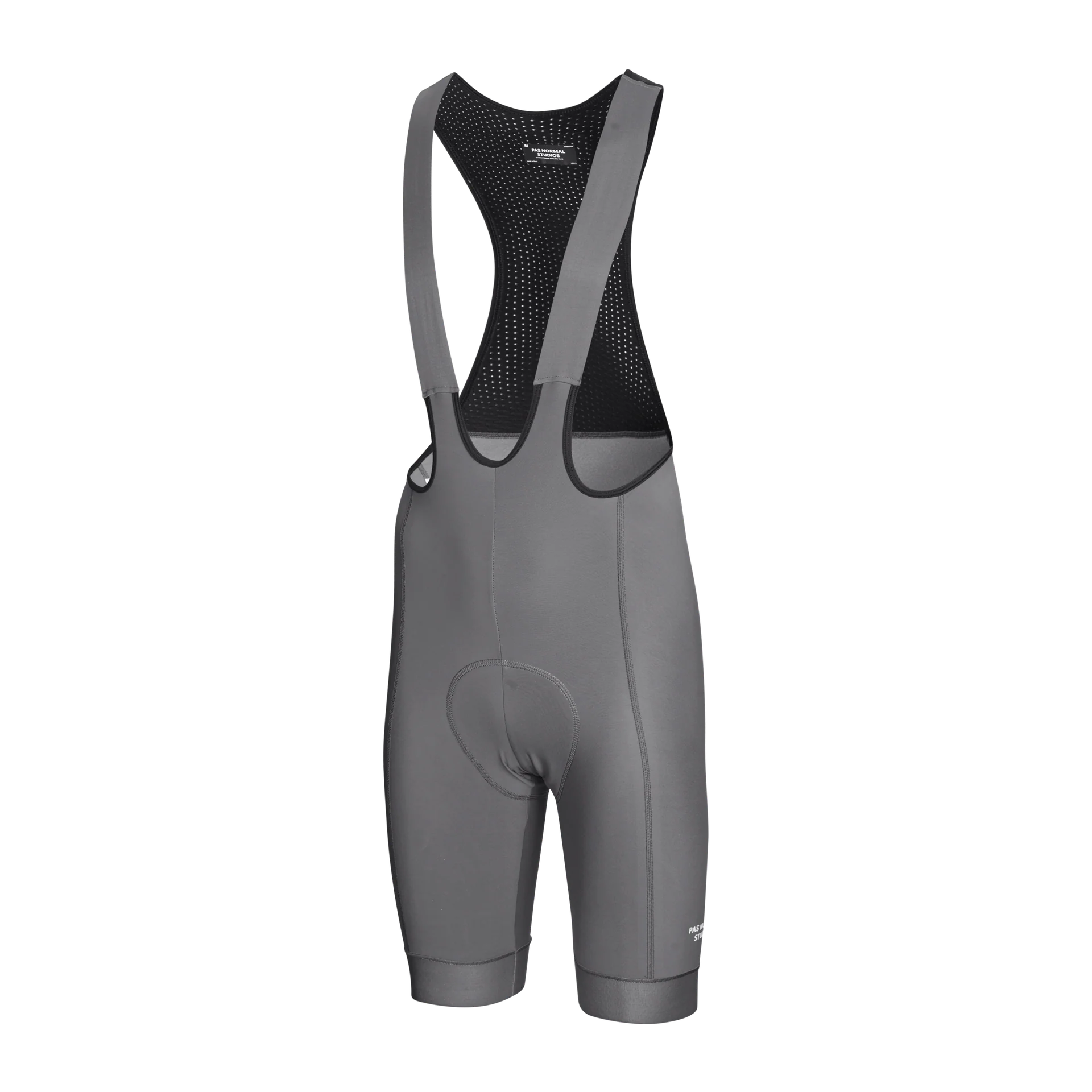 PNS Essential Men's Thermal Bib Shorts Stone Grey - Image 3