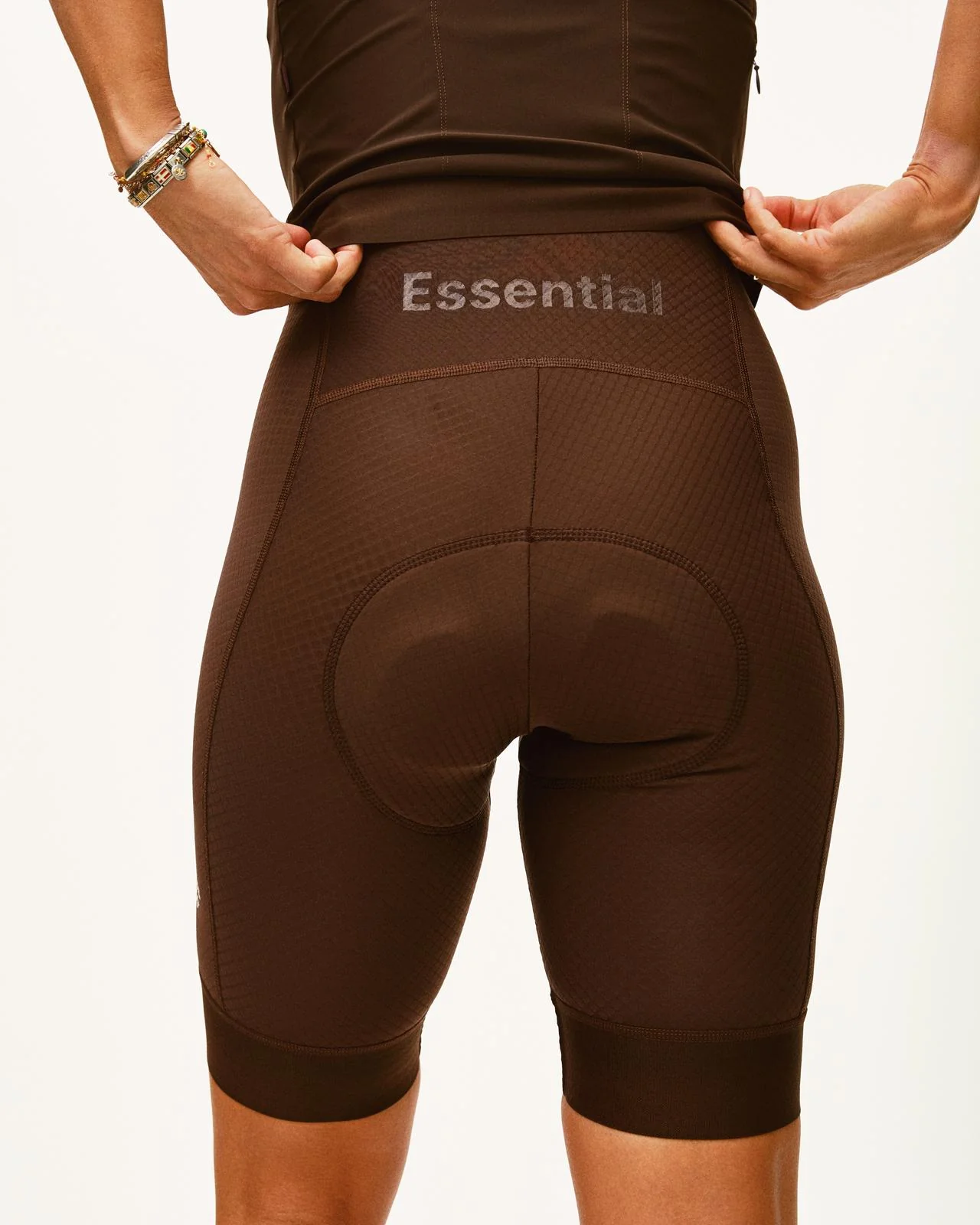 PNS Essential Women's Bib Shorts Light Brown - Image 2