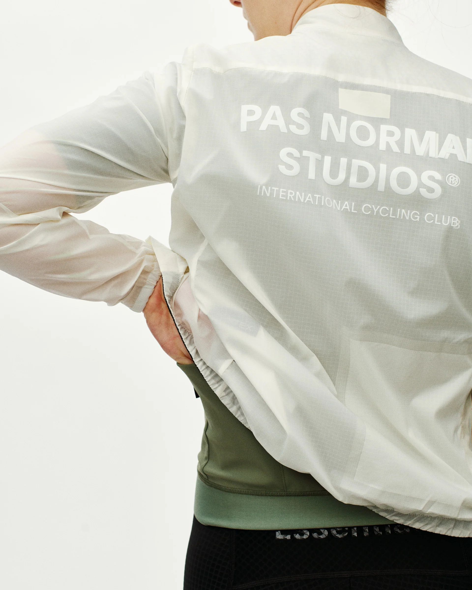 PNS Essential Women's Insulated Jacket Off White - Image 11