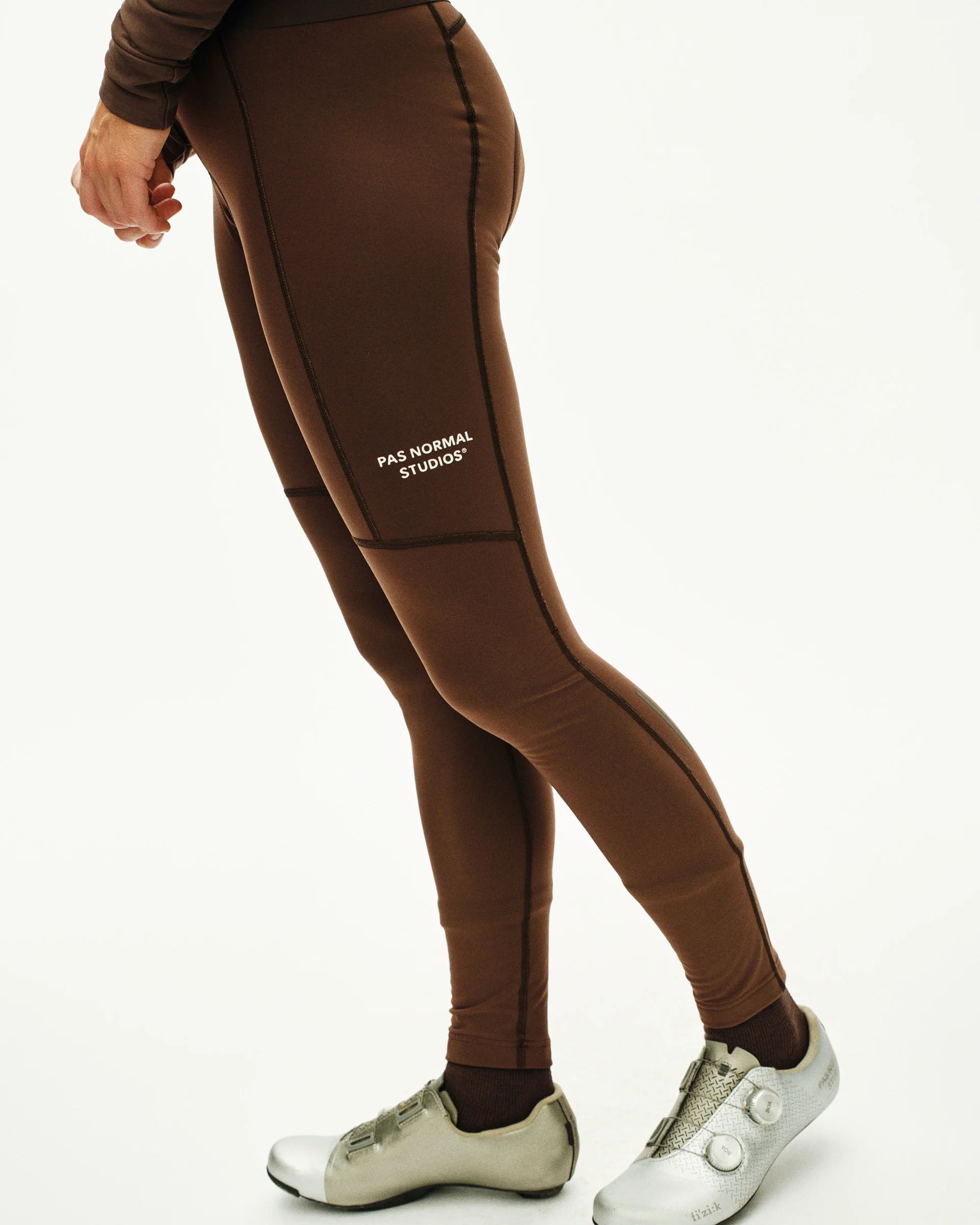 PNS Essential Women's Thermal Long Bibs Light Brown - Image 2