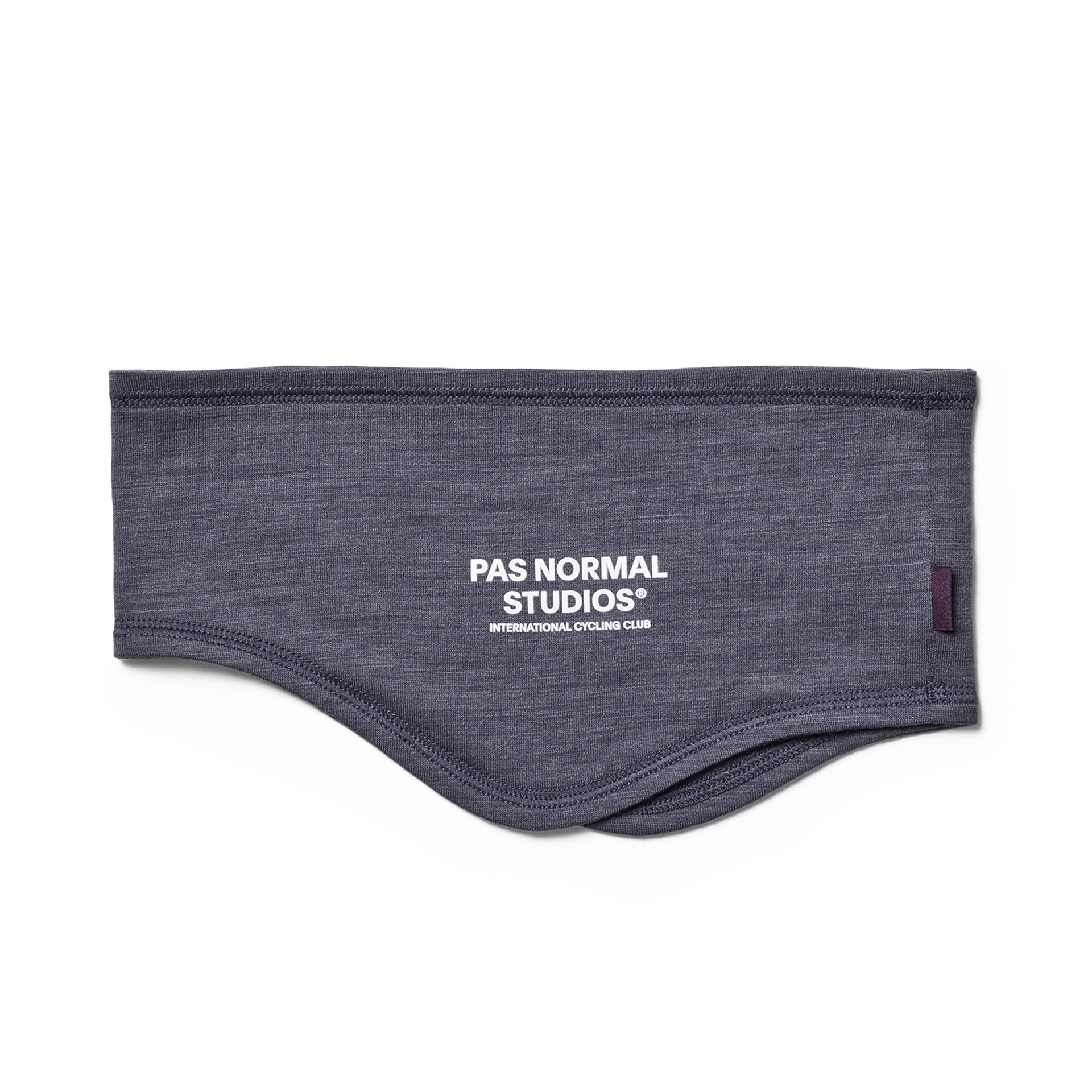 PNS Logo Merino Headband Steel