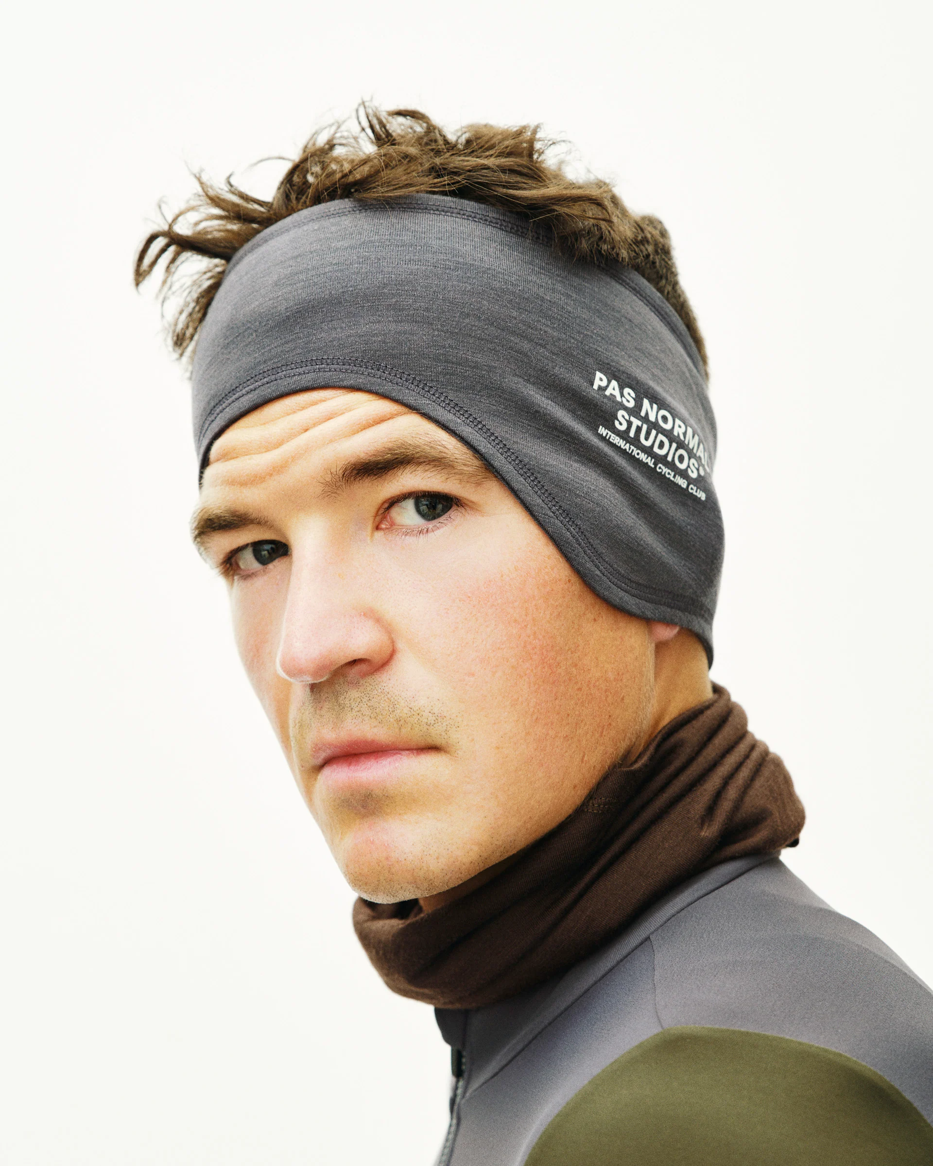 PNS Logo Merino Headband Steel - Image 2