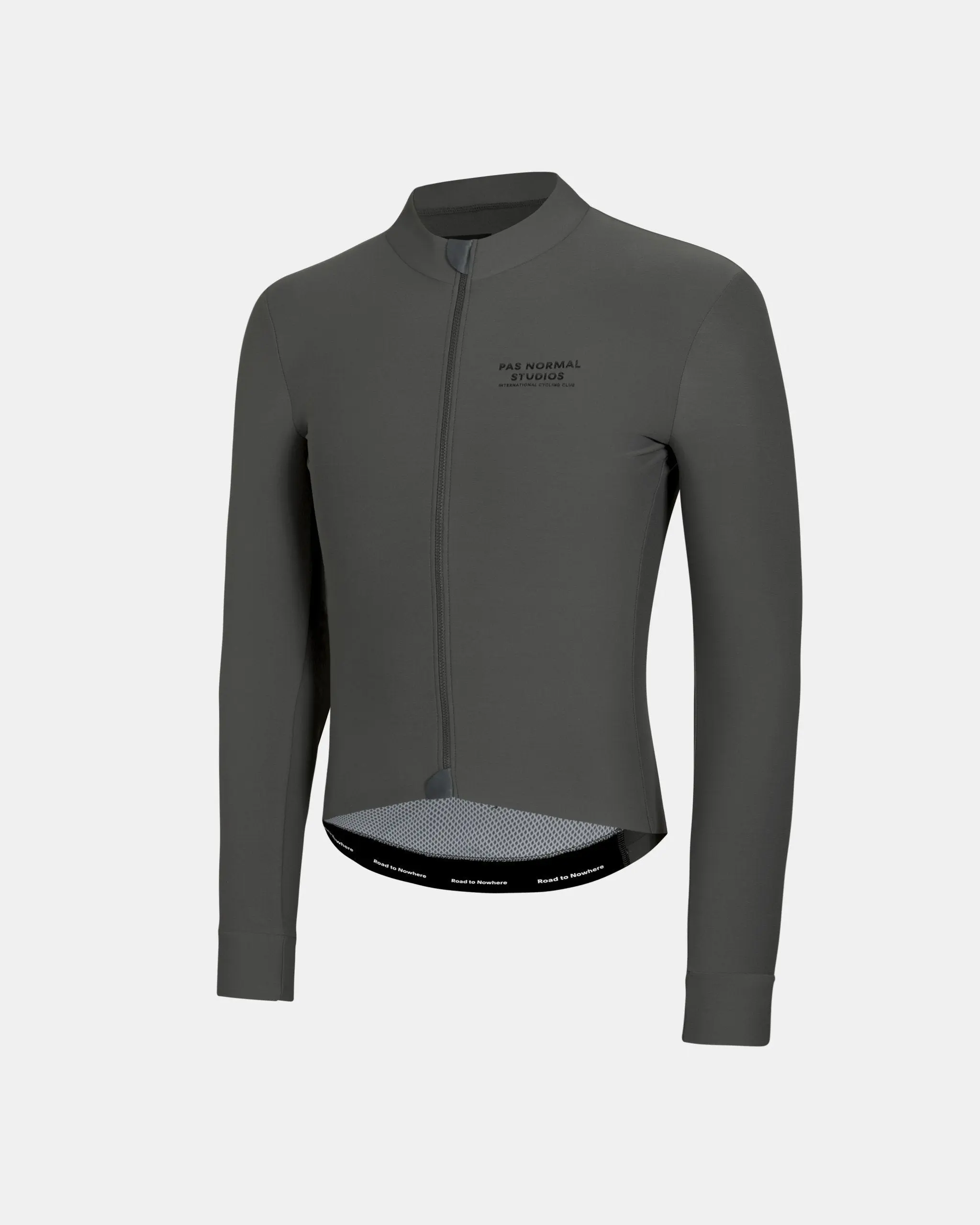 PNS Mechanism Men's Longsleeve Jersey Dark Grey - Image 3