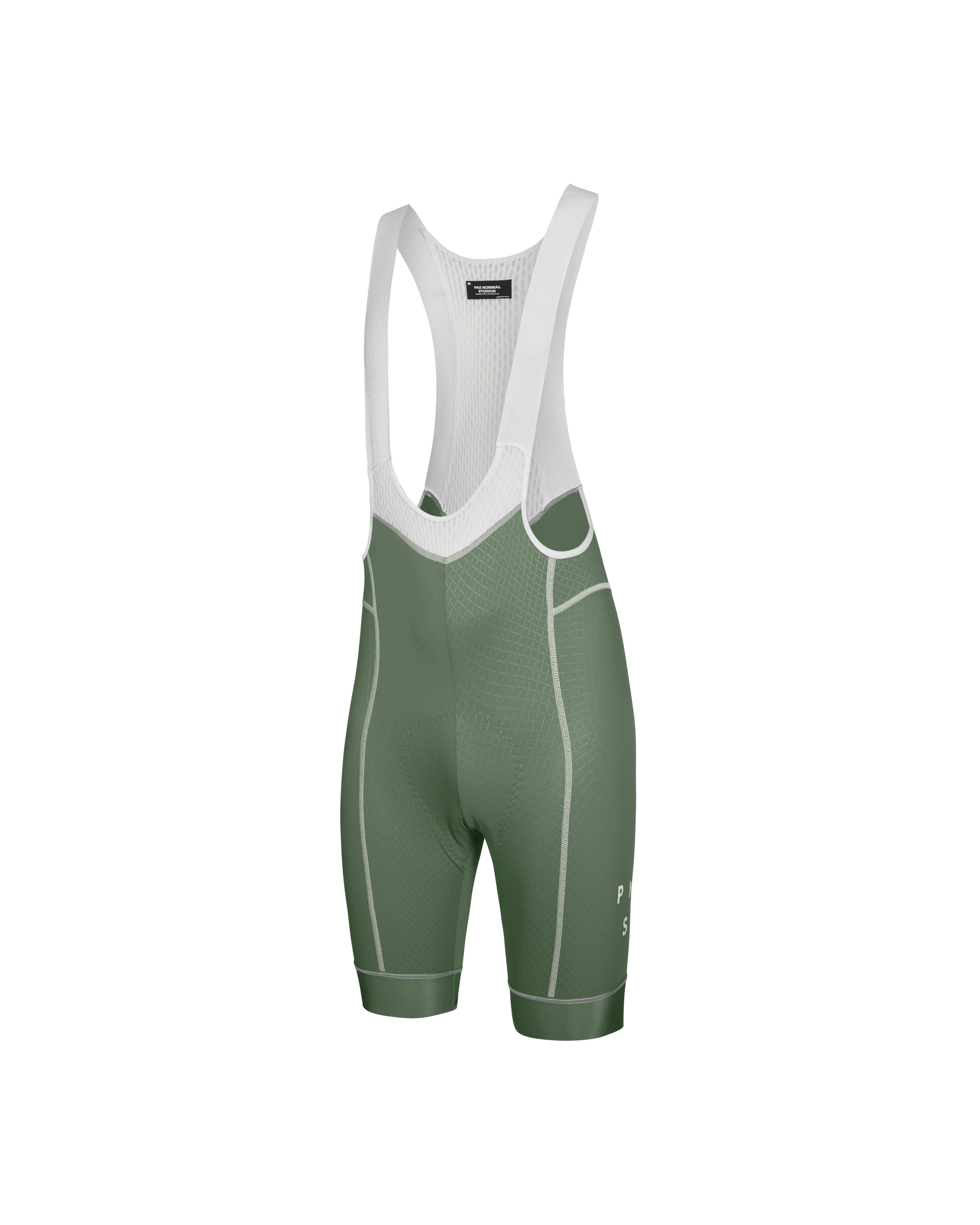 PNS Mechanism Men's Bib Shorts Khaki Green - Image 3