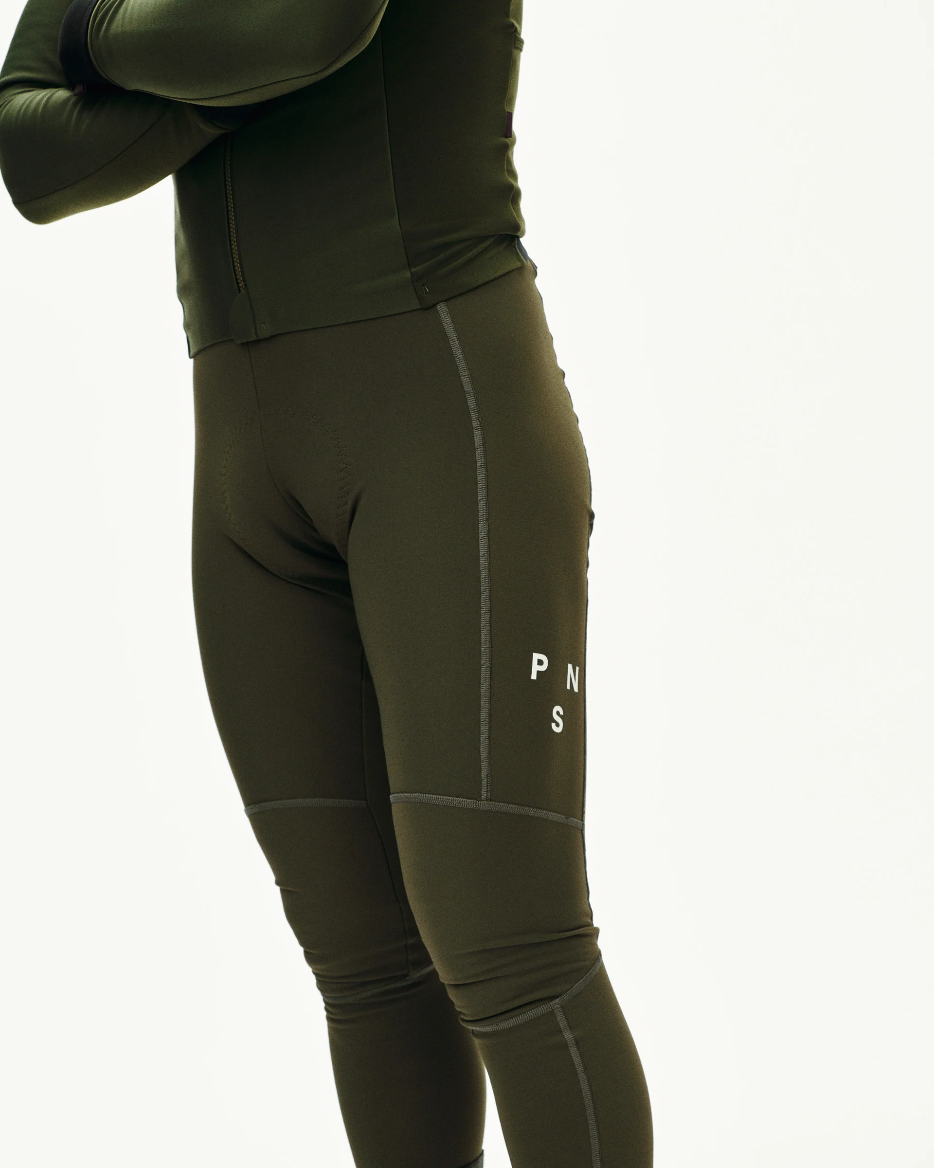 PNS Mechanism Men's Deep Winter Long Bibs Dark Olive - Image 4