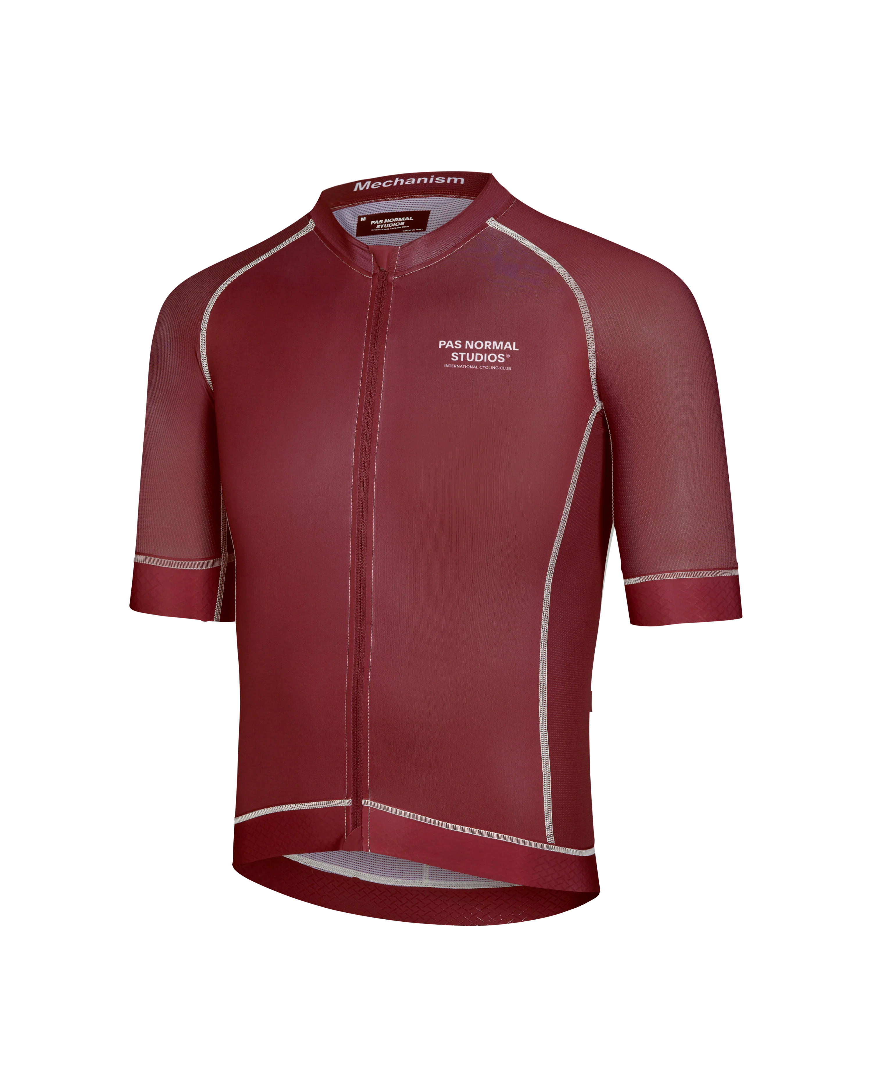 PNS Mechanism Men's Jersey Burgundy - Image 3