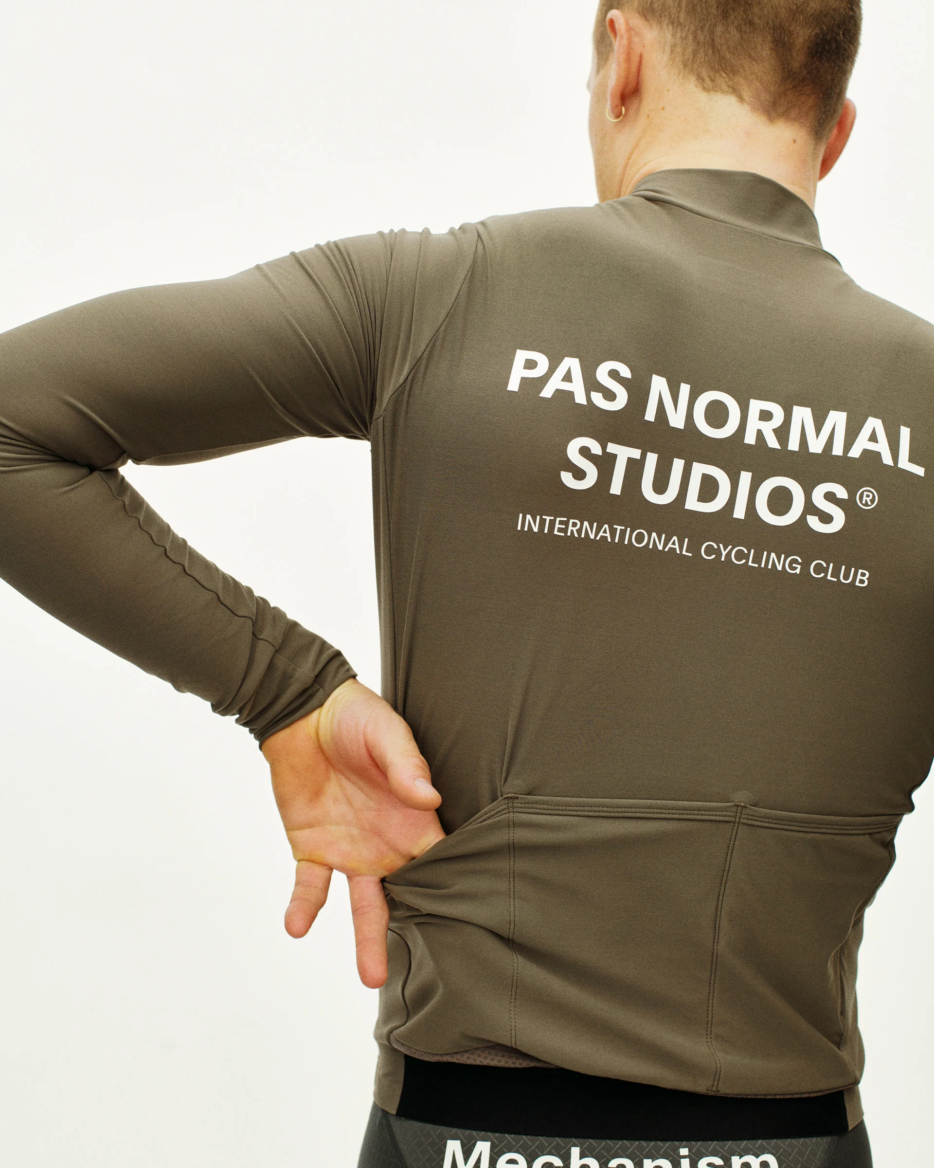 PNS Mechanism Men's Long Sleeve Jersey Mud - Image 7