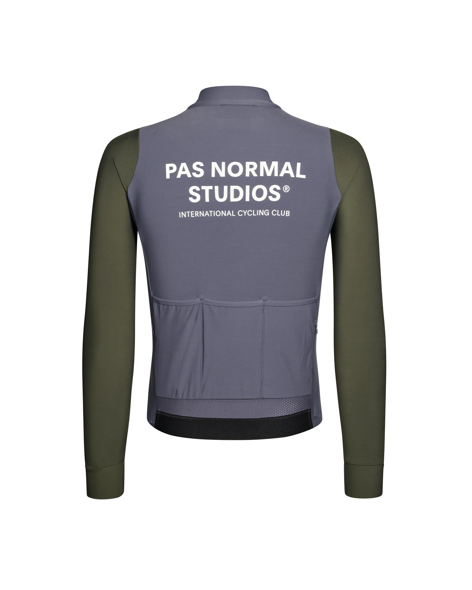PNS Mechanism Men's Long Sleeve Jersey Steel/Dark Olive - Image 3