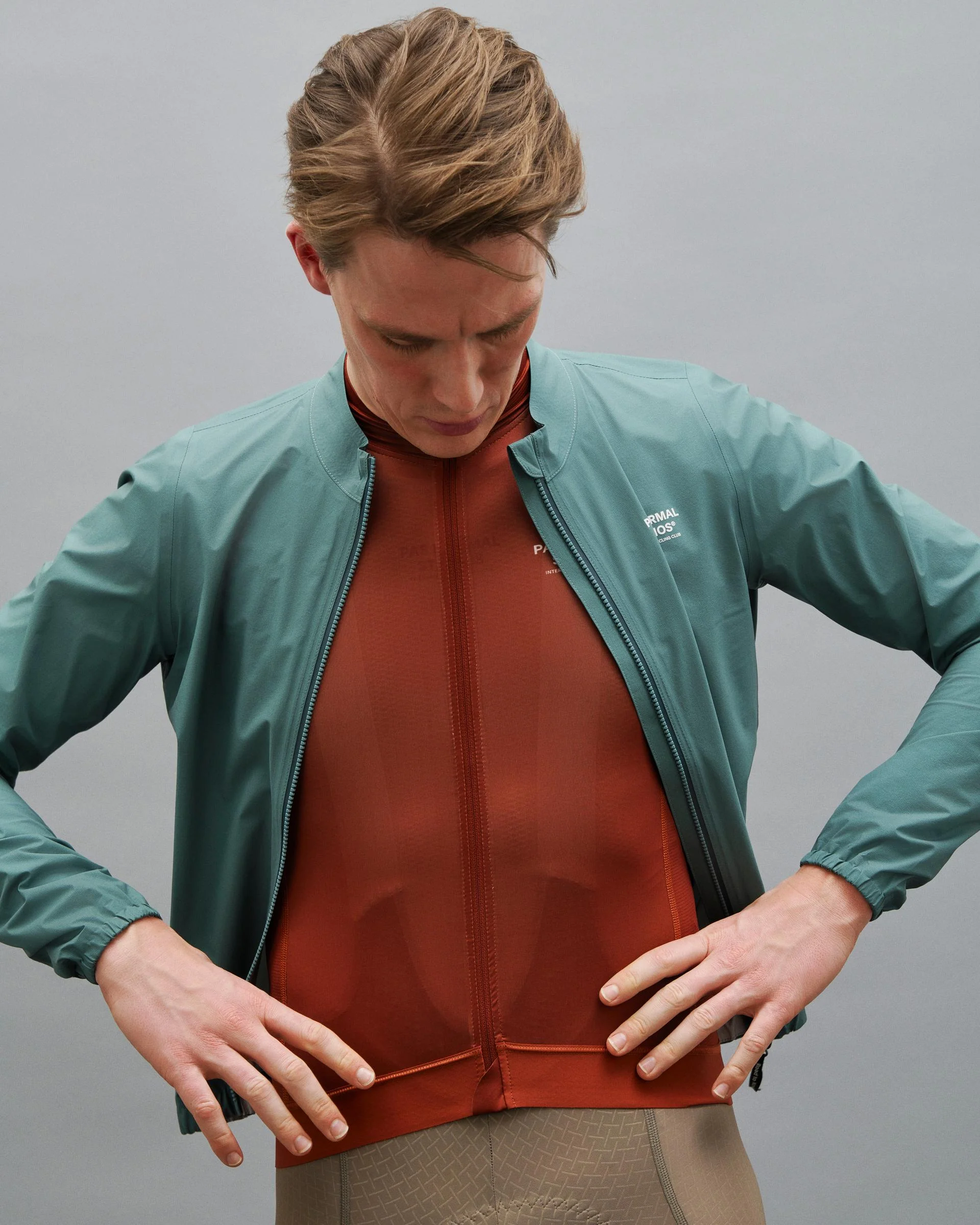 PNS Mechanism Men's Pertex Rain Jacket Dusty Teal - Image 4