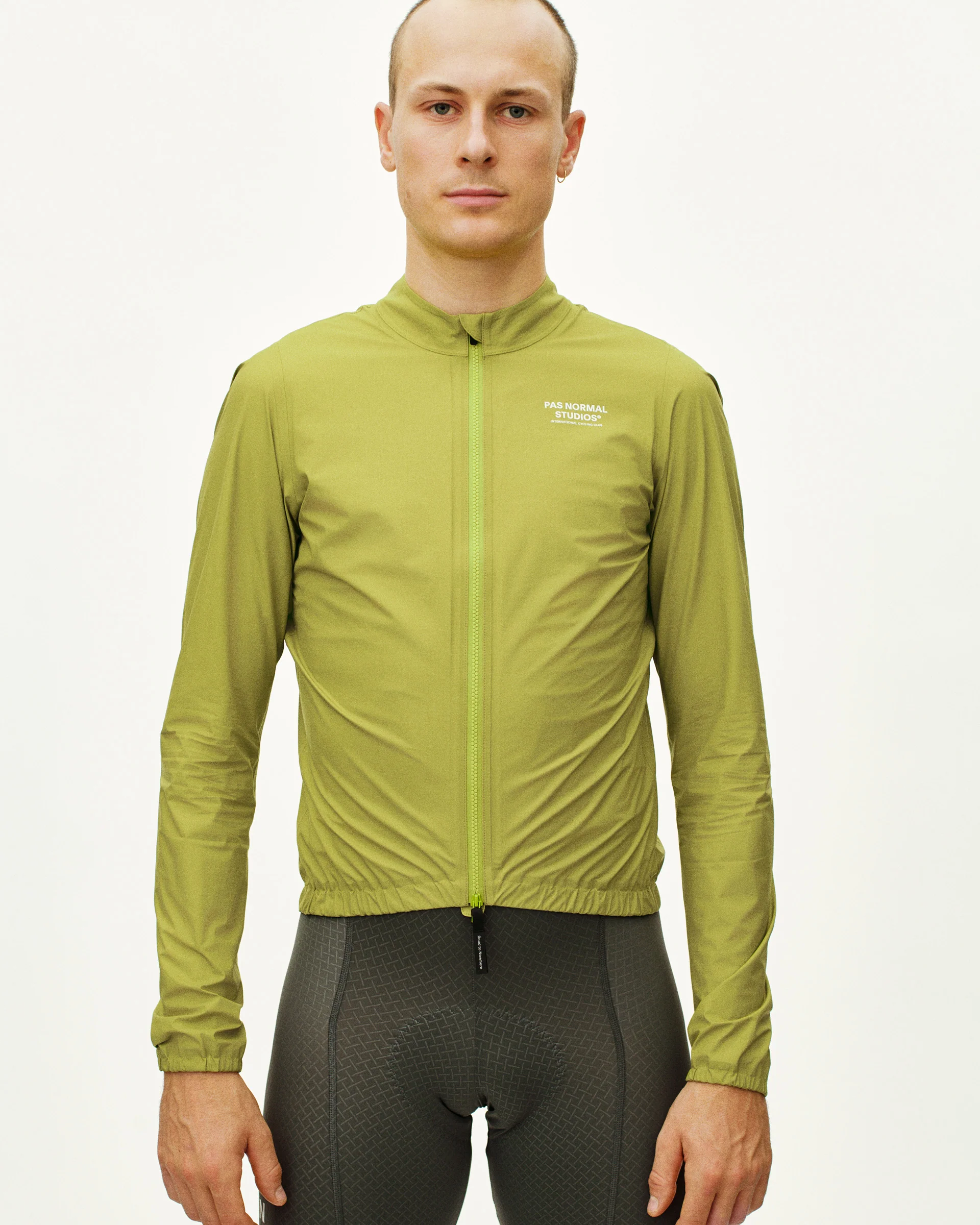 PNS Mechanism Men's Pertex Rain Jacket Moss Green - Image 2