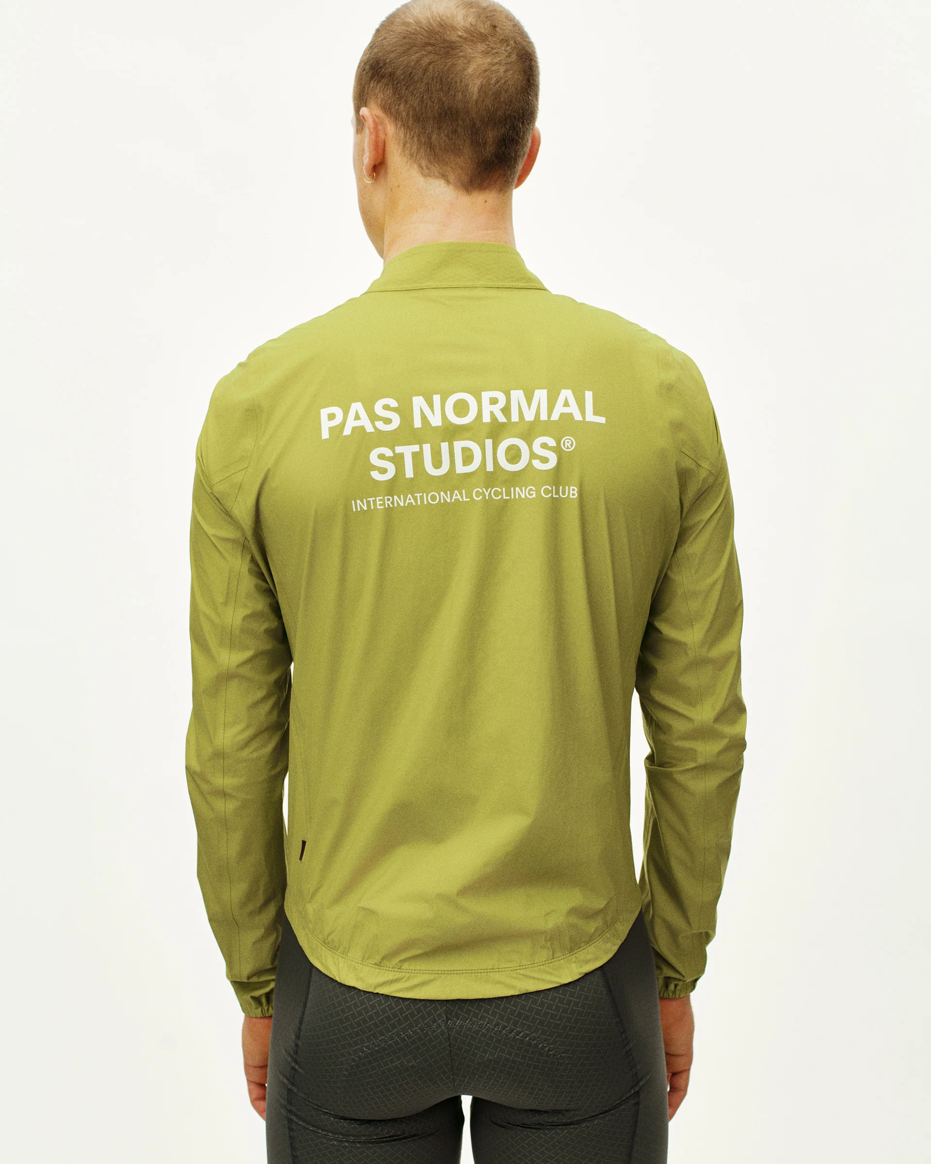 PNS Mechanism Men's Pertex Rain Jacket Moss Green - Image 3