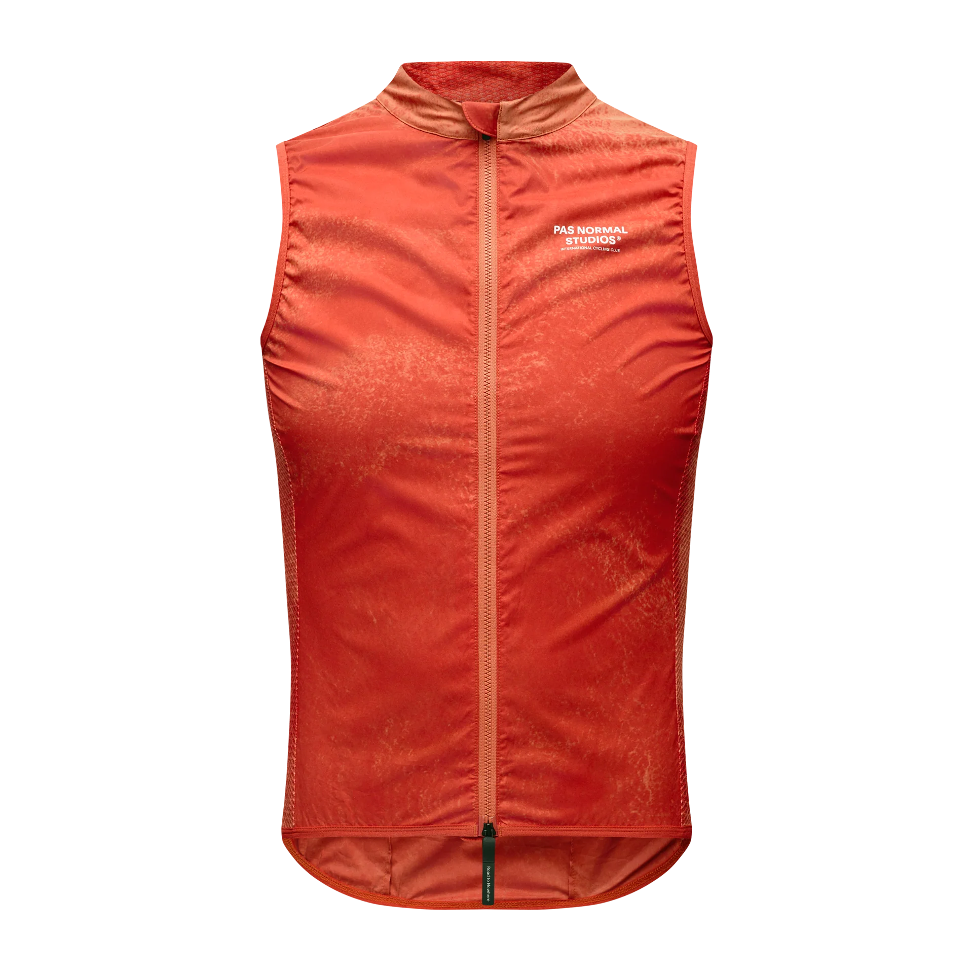 PNS Mechanism Men's Stow Away Gilet AOP Hibiscus Orange