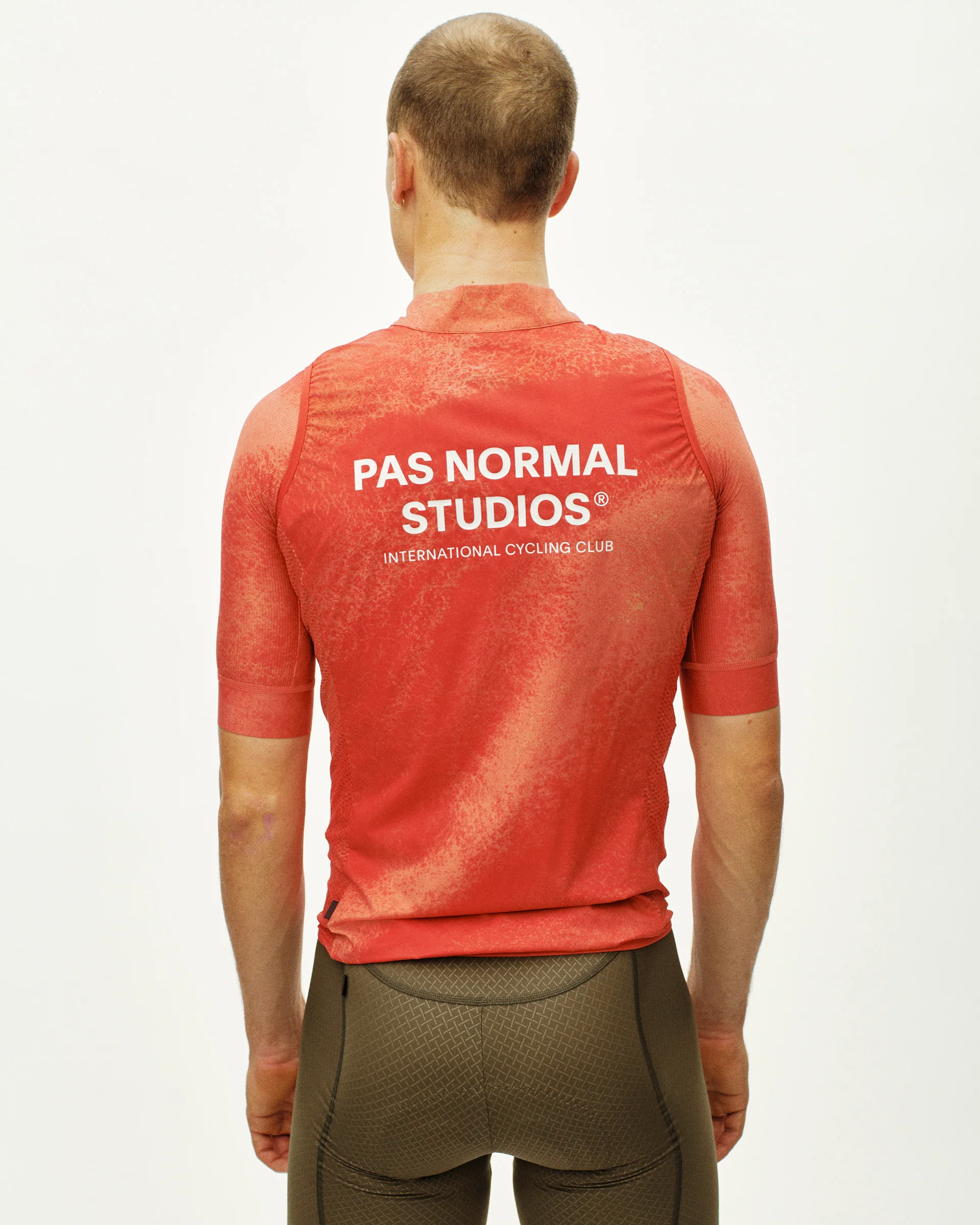 PNS Mechanism Men's Stow Away Gilet AOP Hibiscus Orange - Image 3