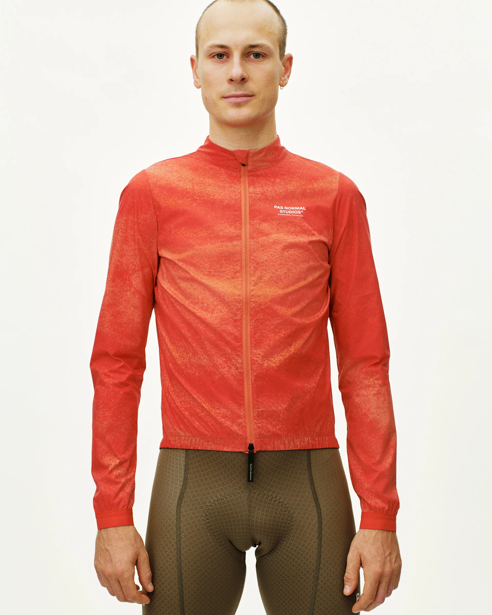 PNS Mechanism Men's Stow Away Jacket AOP Hibiscus Orange - Image 2