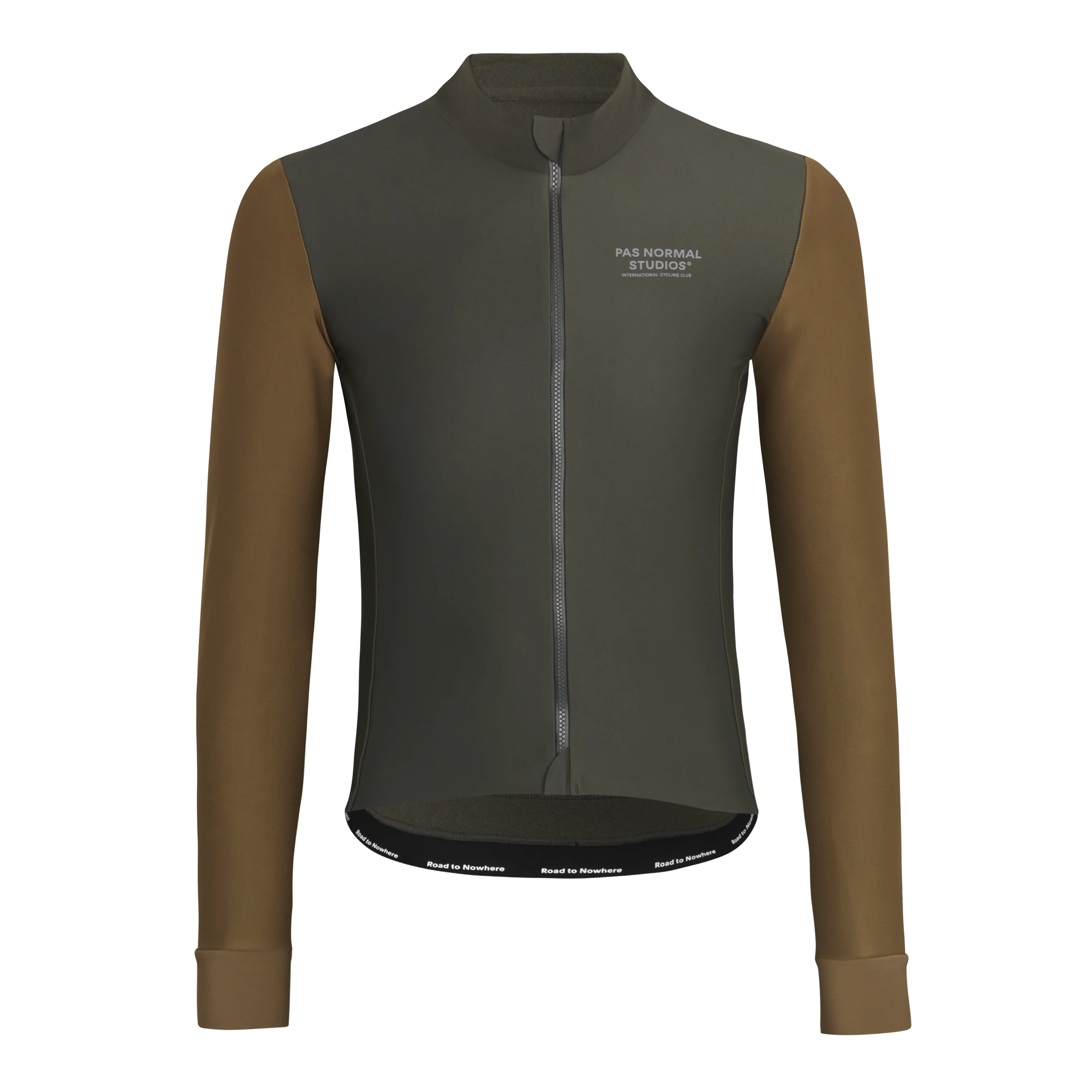 PNS Mechanism Men's Thermal Longsleeve Jersey Dark Olive/Army Brown