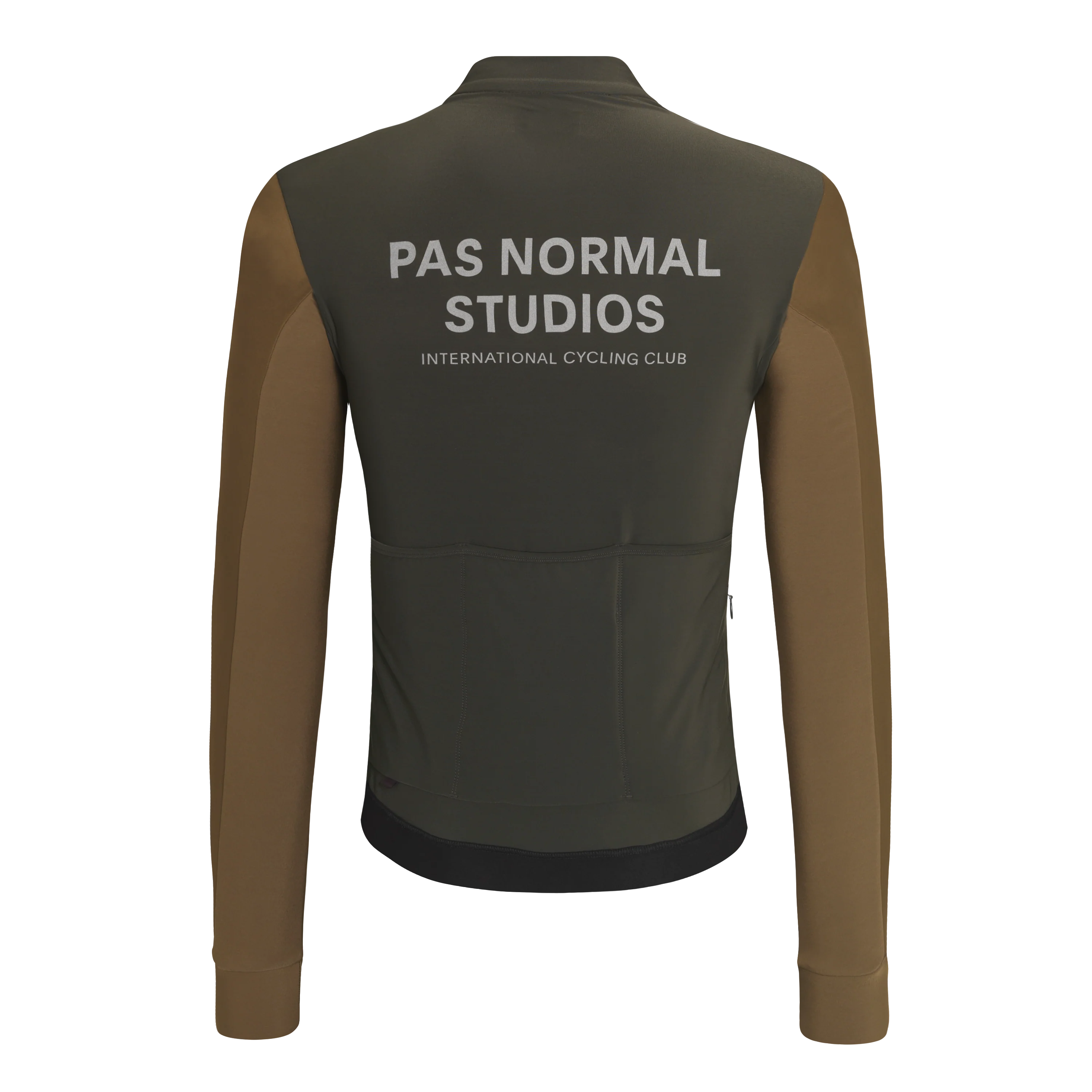 PNS Mechanism Men's Thermal Longsleeve Jersey Dark Olive/Army Brown - Image 2