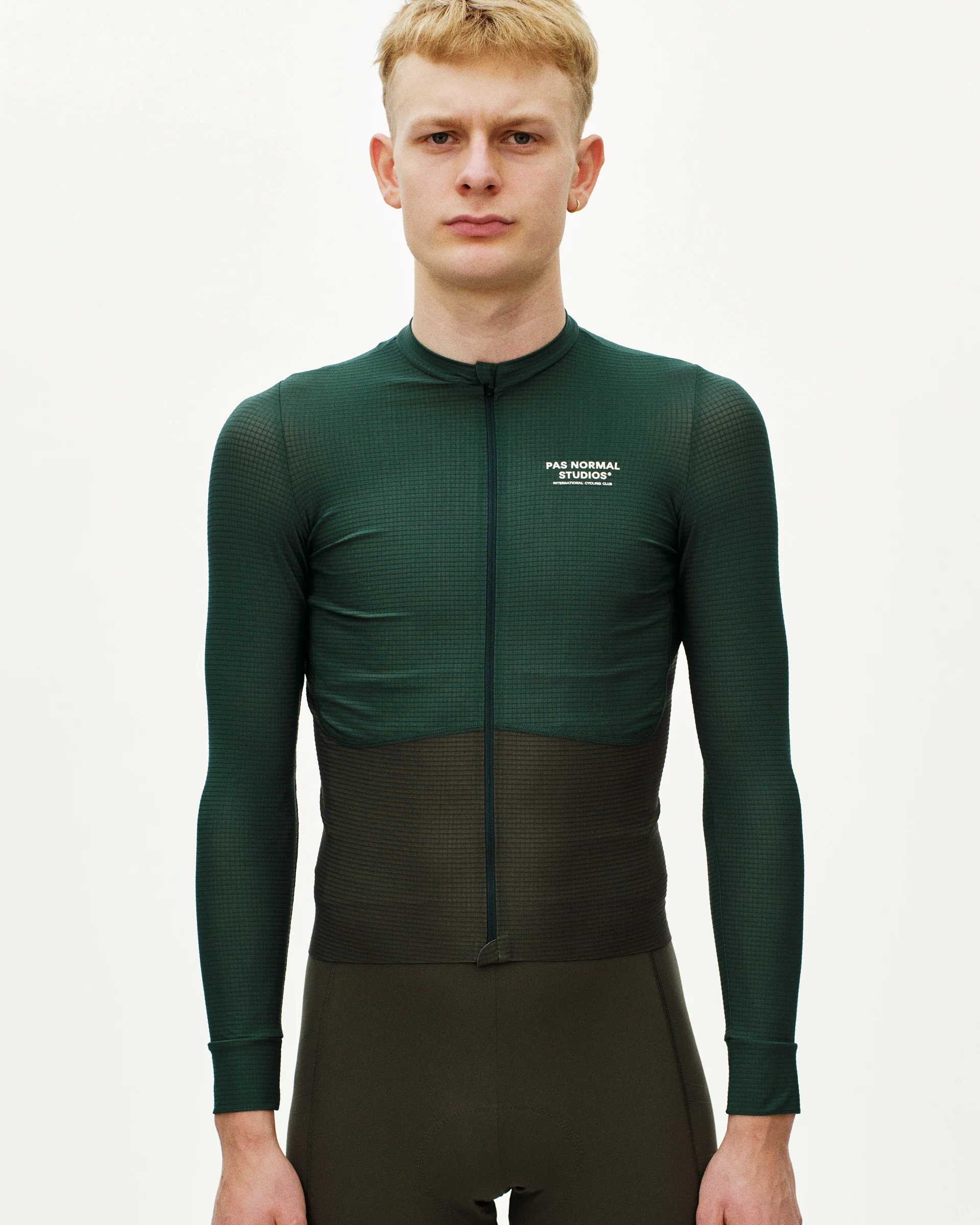 PNS Mechanism Pro Men's Long Sleeve Jersey Petroleum/Dark Olive - Image 2