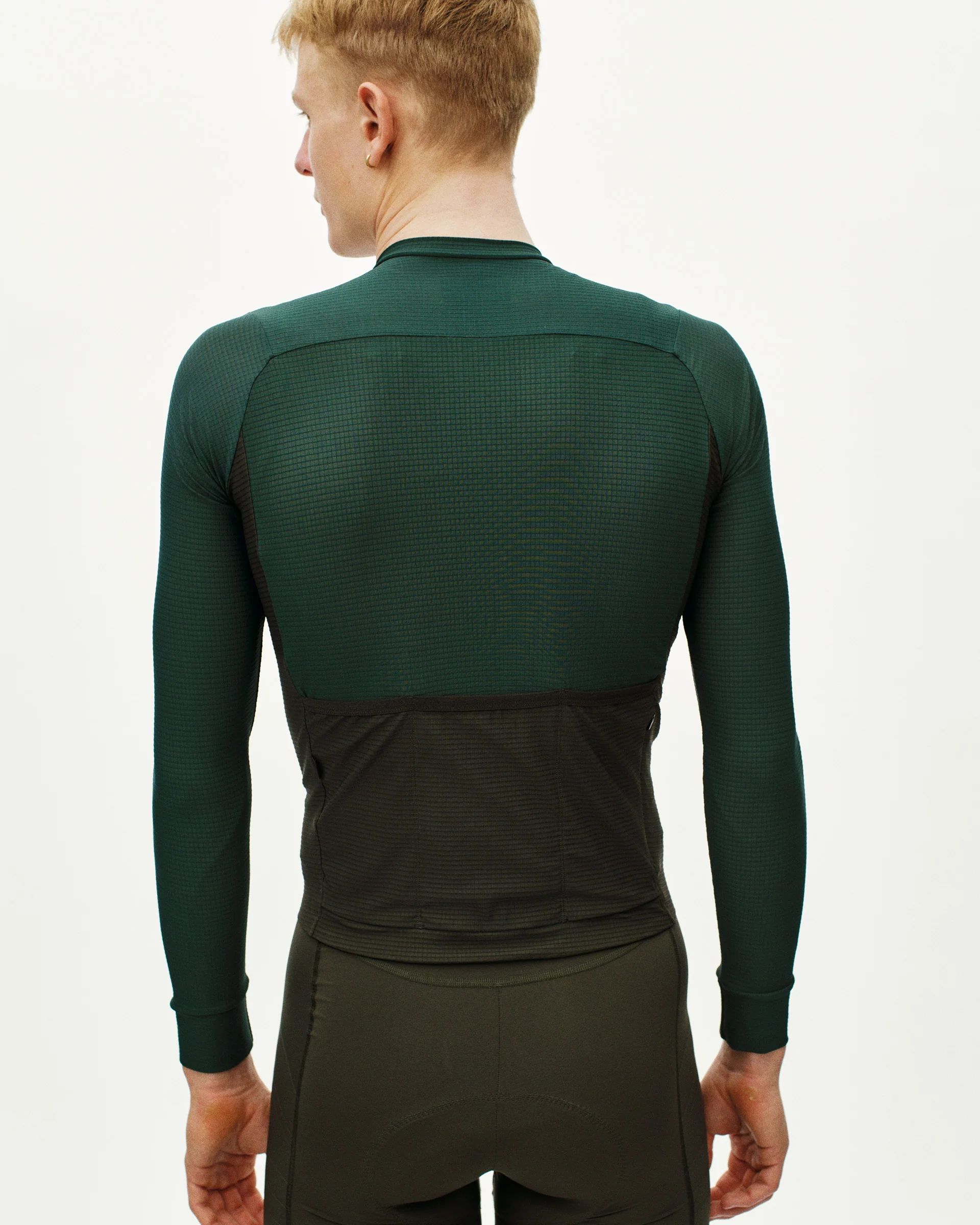 PNS Mechanism Pro Men's Long Sleeve Jersey Petroleum/Dark Olive - Image 4