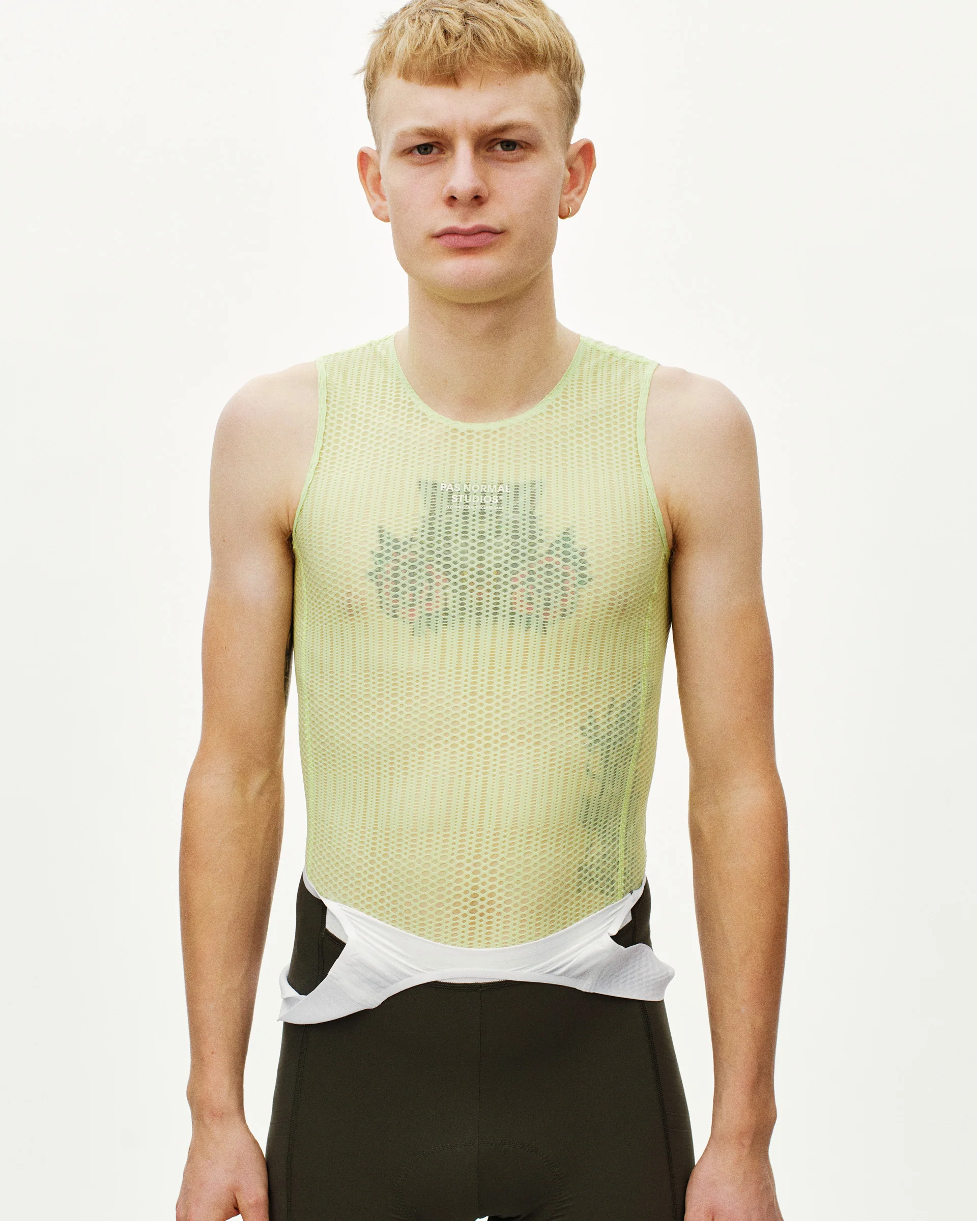 PNS Mechanism Pro Men's Sleeveless Baselayer Wasabi Green - Image 2