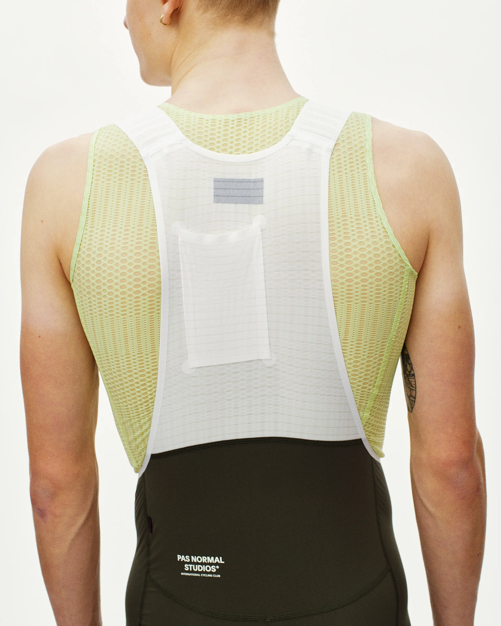 PNS Mechanism Pro Men's Sleeveless Baselayer Wasabi Green - Image 4