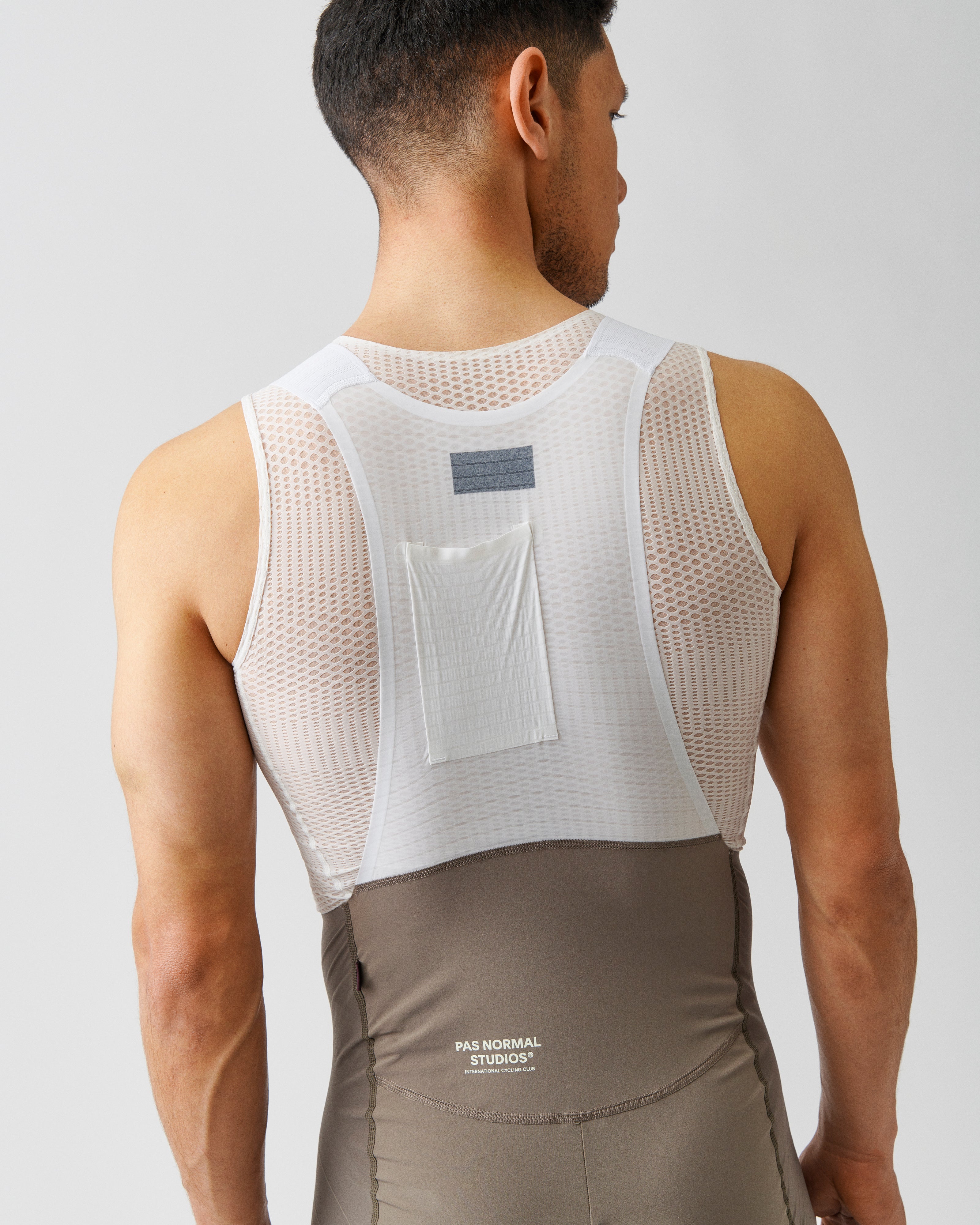 PNS Mechanism Pro Men's Sleeveless Baselayer White - Image 7