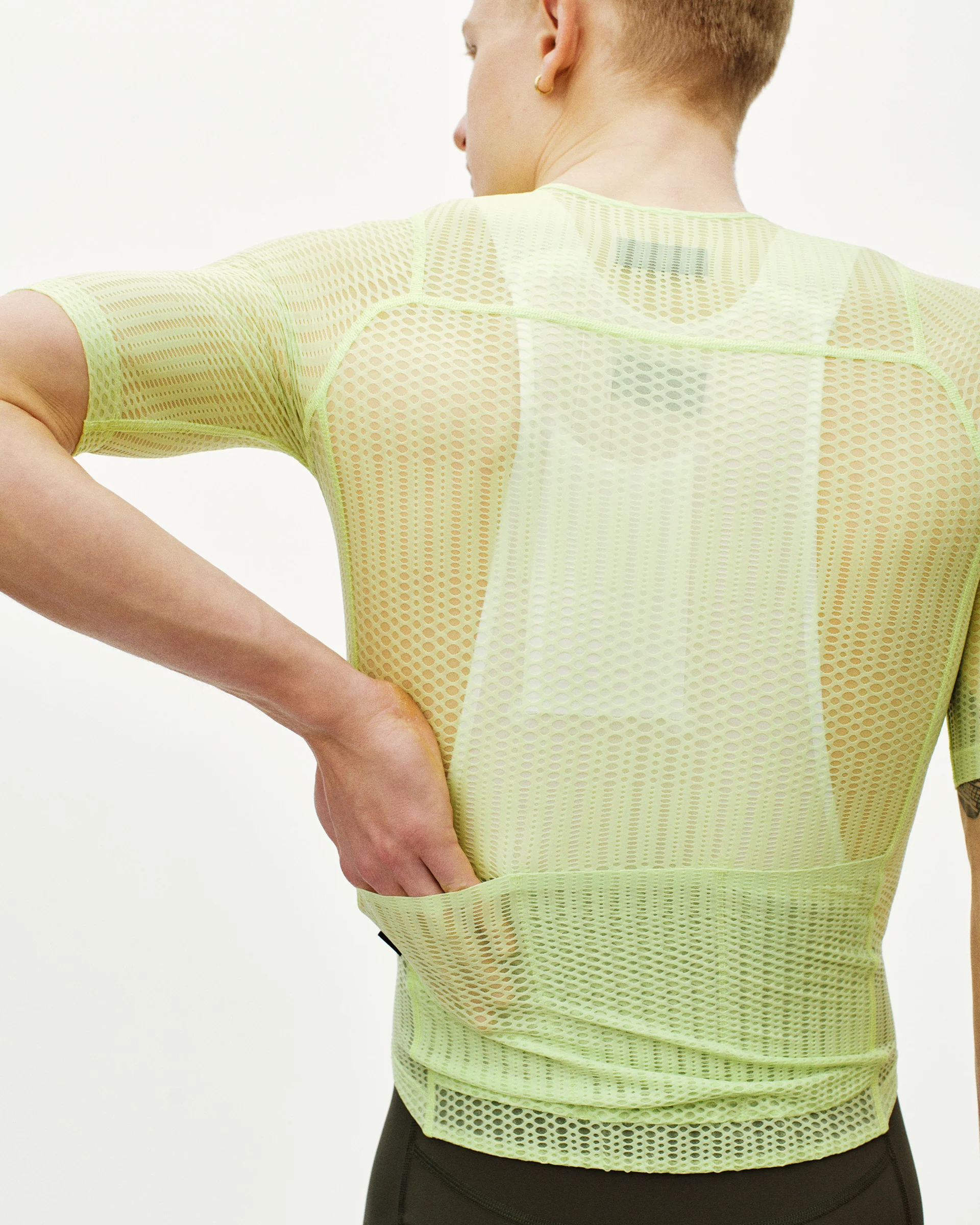 PNS Mechanism Pro Men's Zipless Jersey Wasabi Green - Image 7