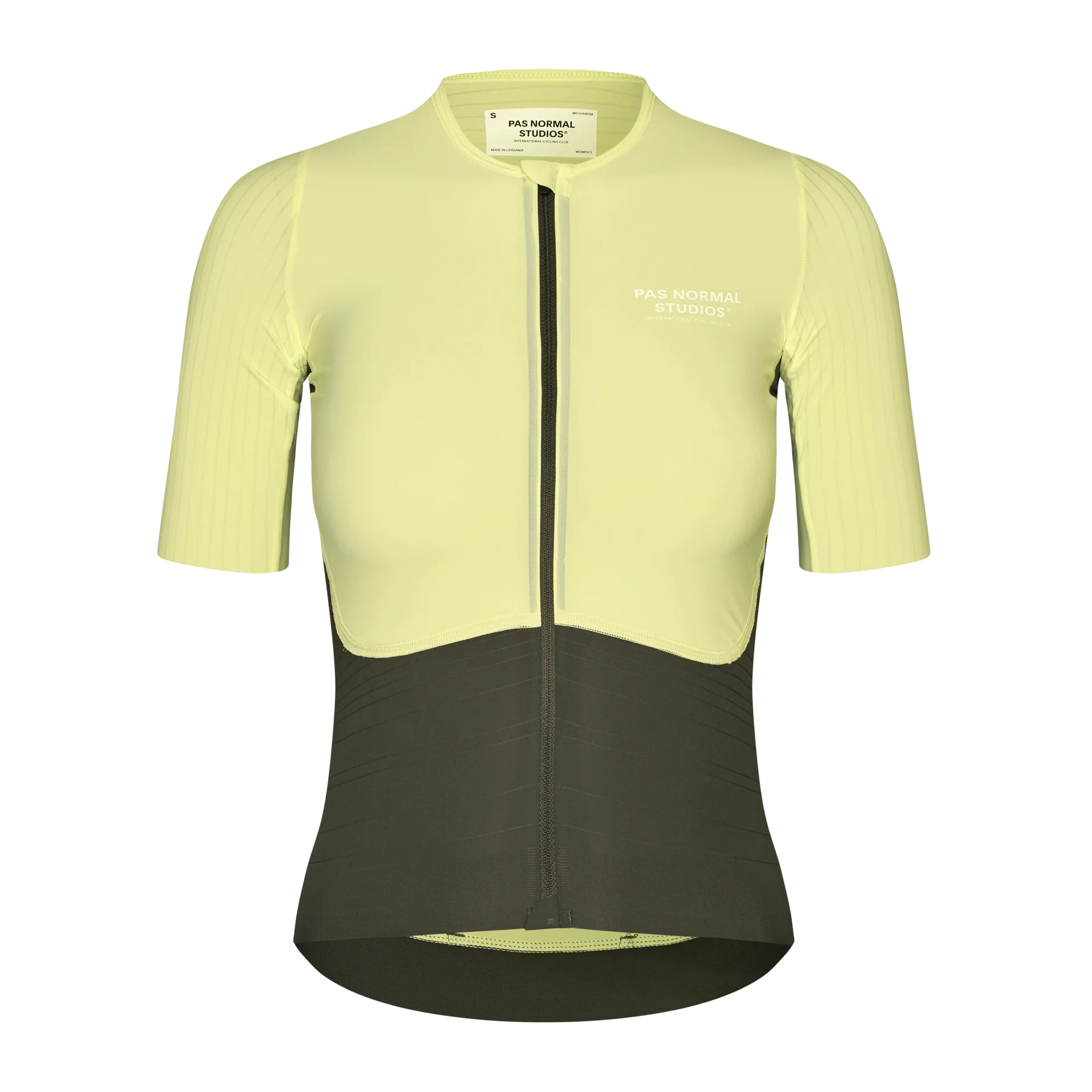 PNS Mechanism Pro Women's Jersey Wasabi Green/Dark Olive