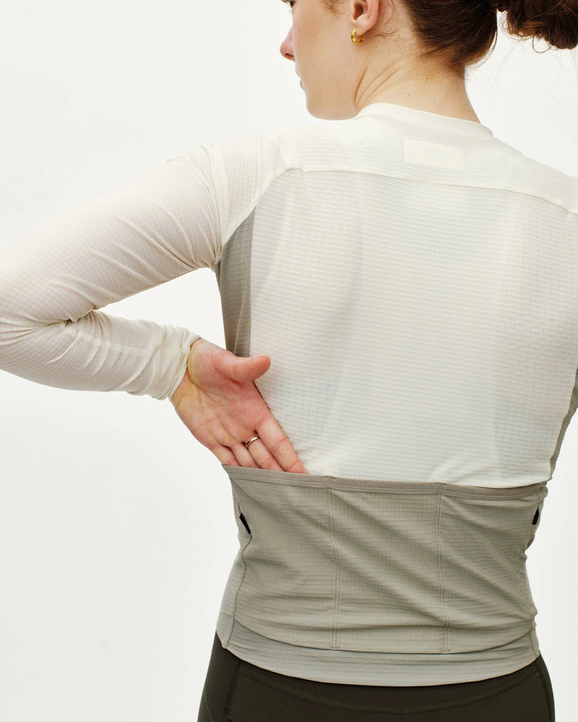 PNS Mechanism Pro Women's Long Sleeve Jersey Off White - Image 8