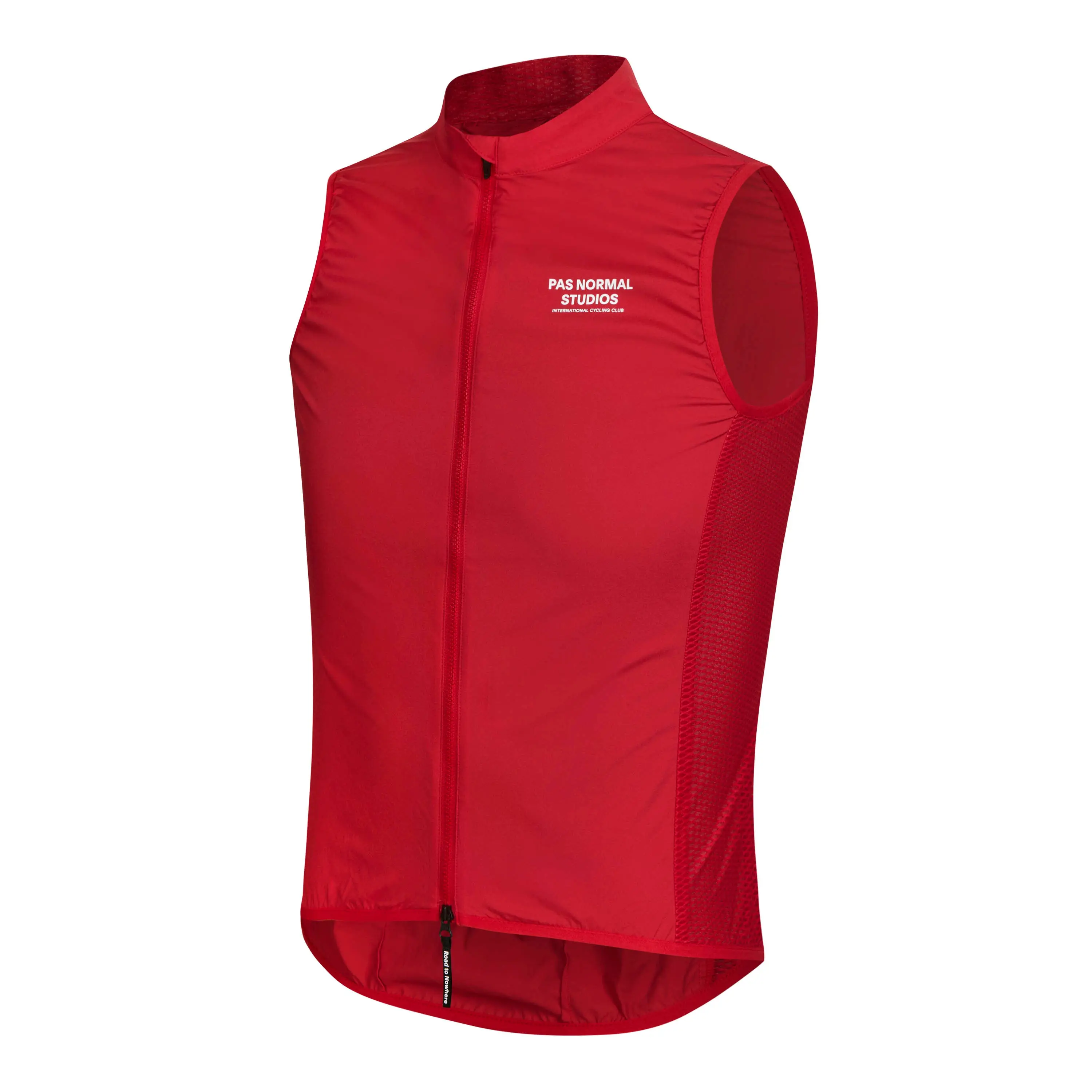 PNS Mechanism Men's Stow Away Gilet Deep Red - Image 2