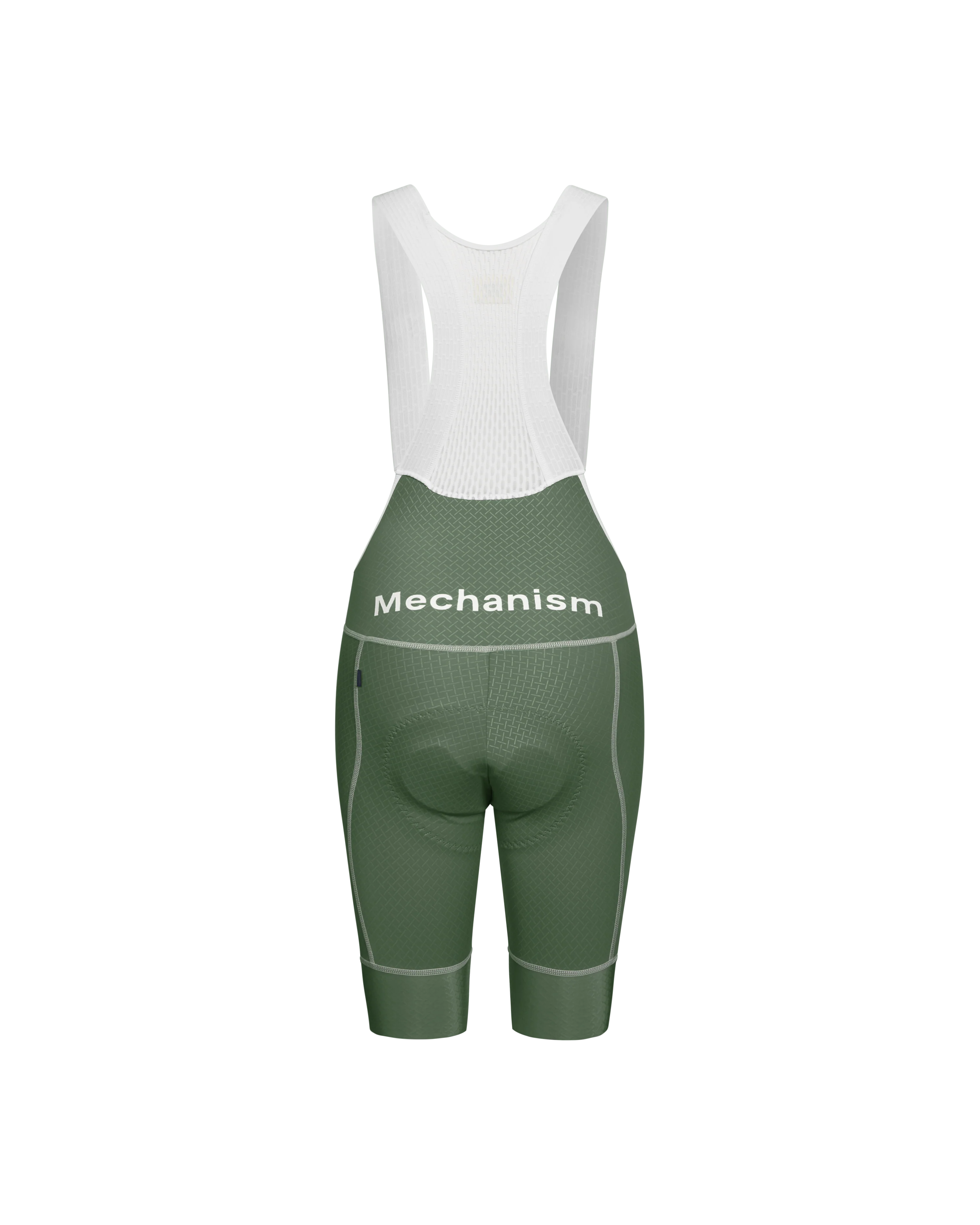 PNS Mechanism Women's Bib Shorts Khaki Green - Image 3