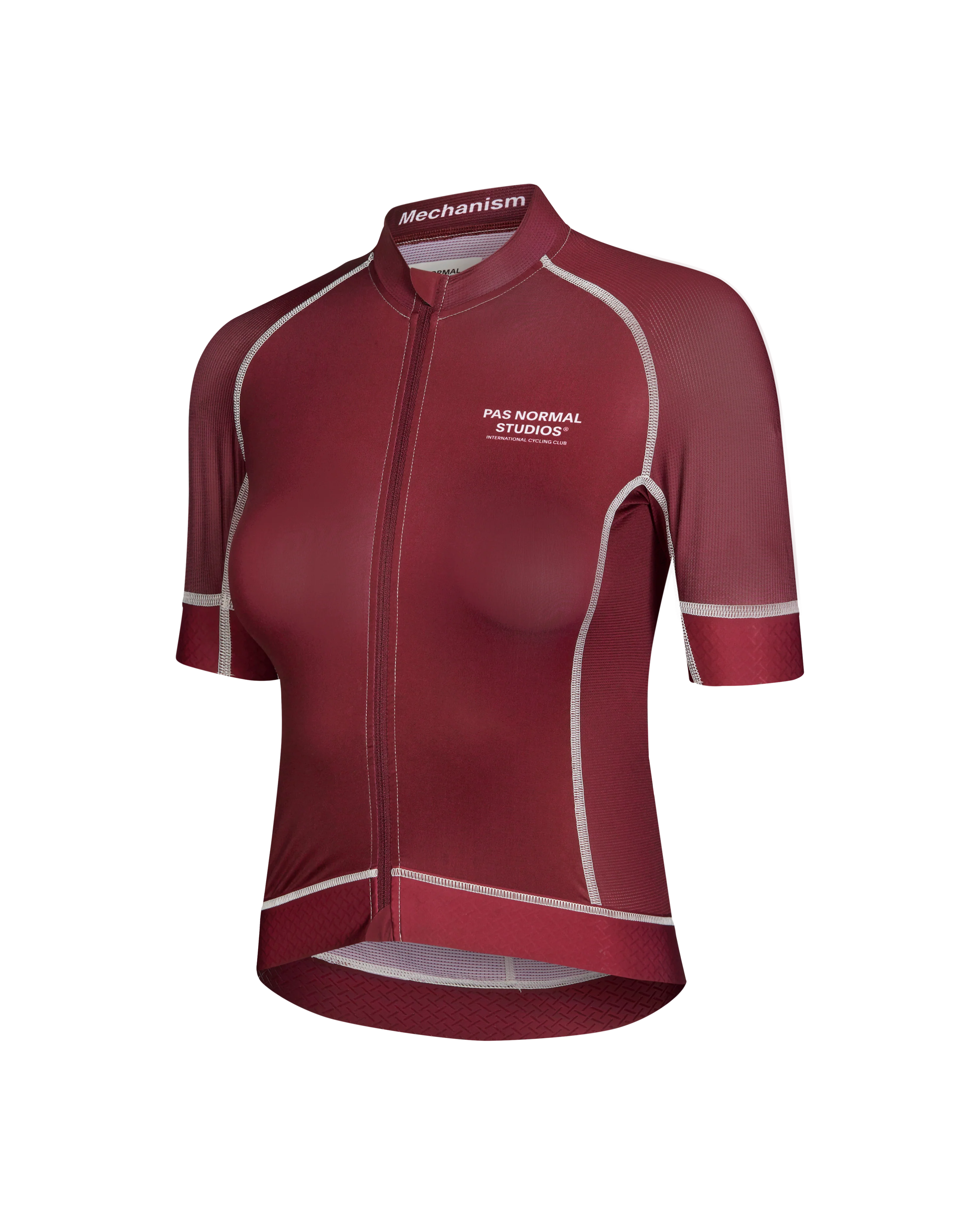 PNS Mechanism Women's Jersey Burgundy - Image 2