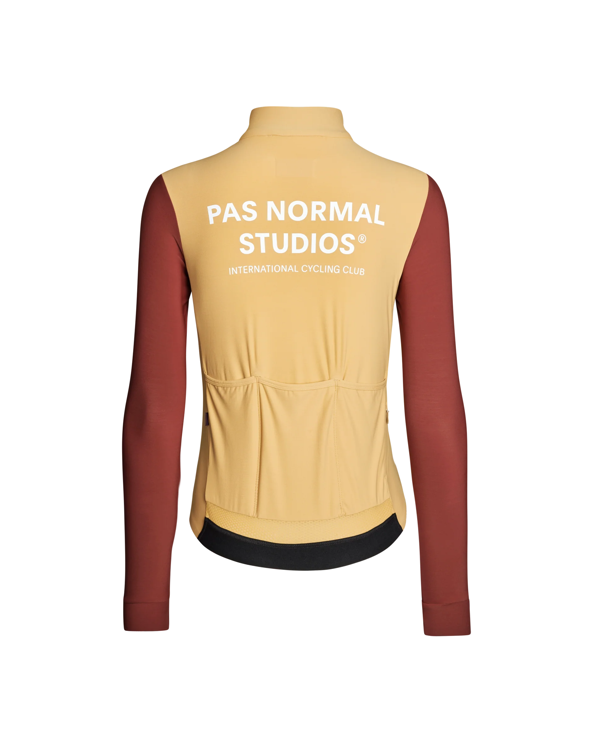 PNS Mechanism Women's Long Sleeve Jersey Camel/Maroon - Image 3