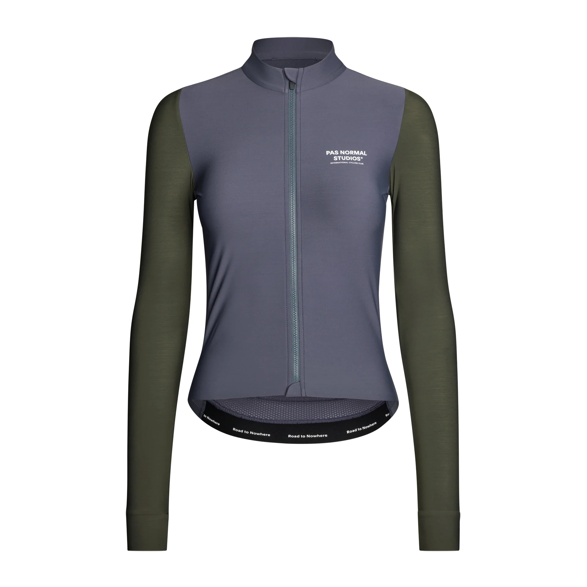 PNS Mechanism Women's Long Sleeve Jersey Steel/Dark Olive